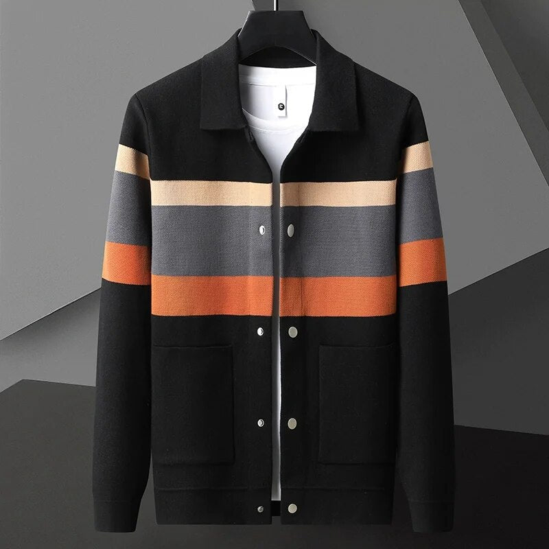 Ebe - Modisches Strickjacke für Herren