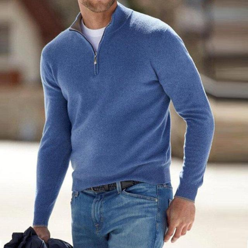 Eleganter Kaschmirpullover für Herren