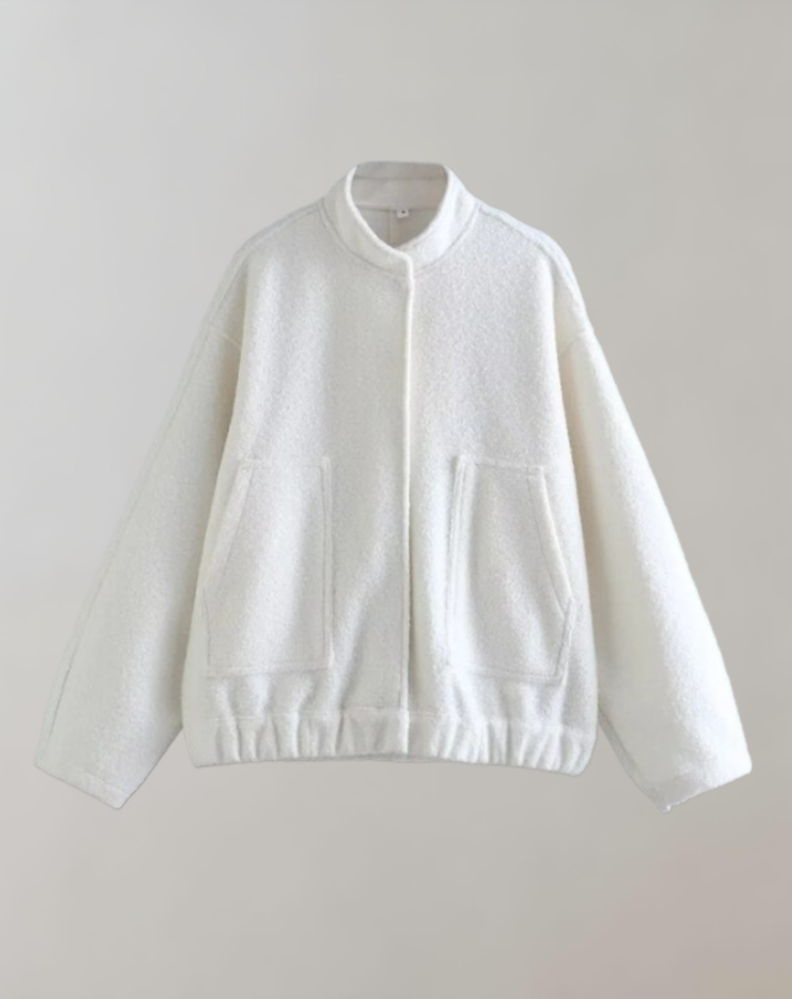 Adrianna - Dicke und bauschige Jacke mit Knöpfen für Damen Jacke