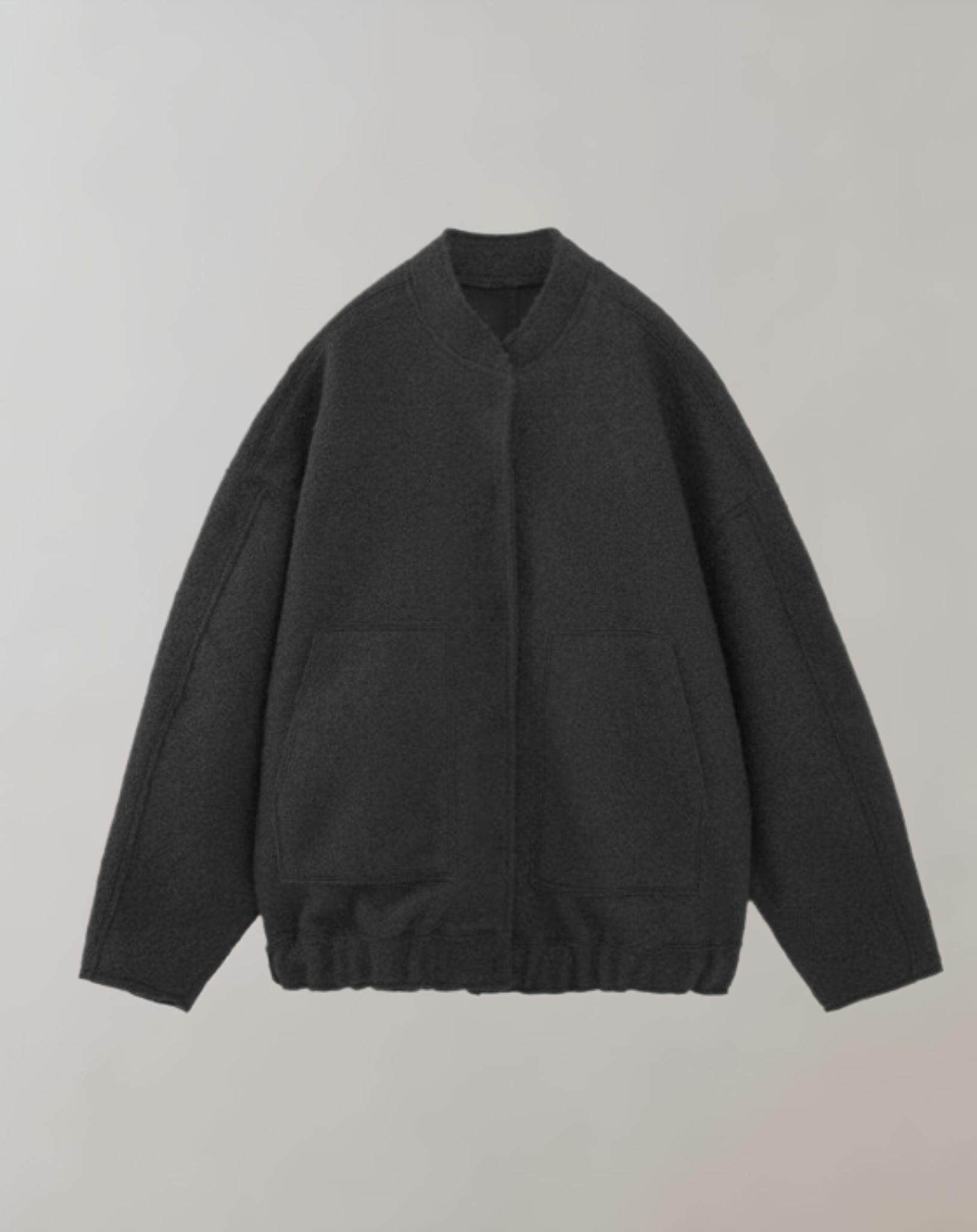 Adrianna - Dicke und bauschige Jacke mit Knöpfen für Damen Jacke