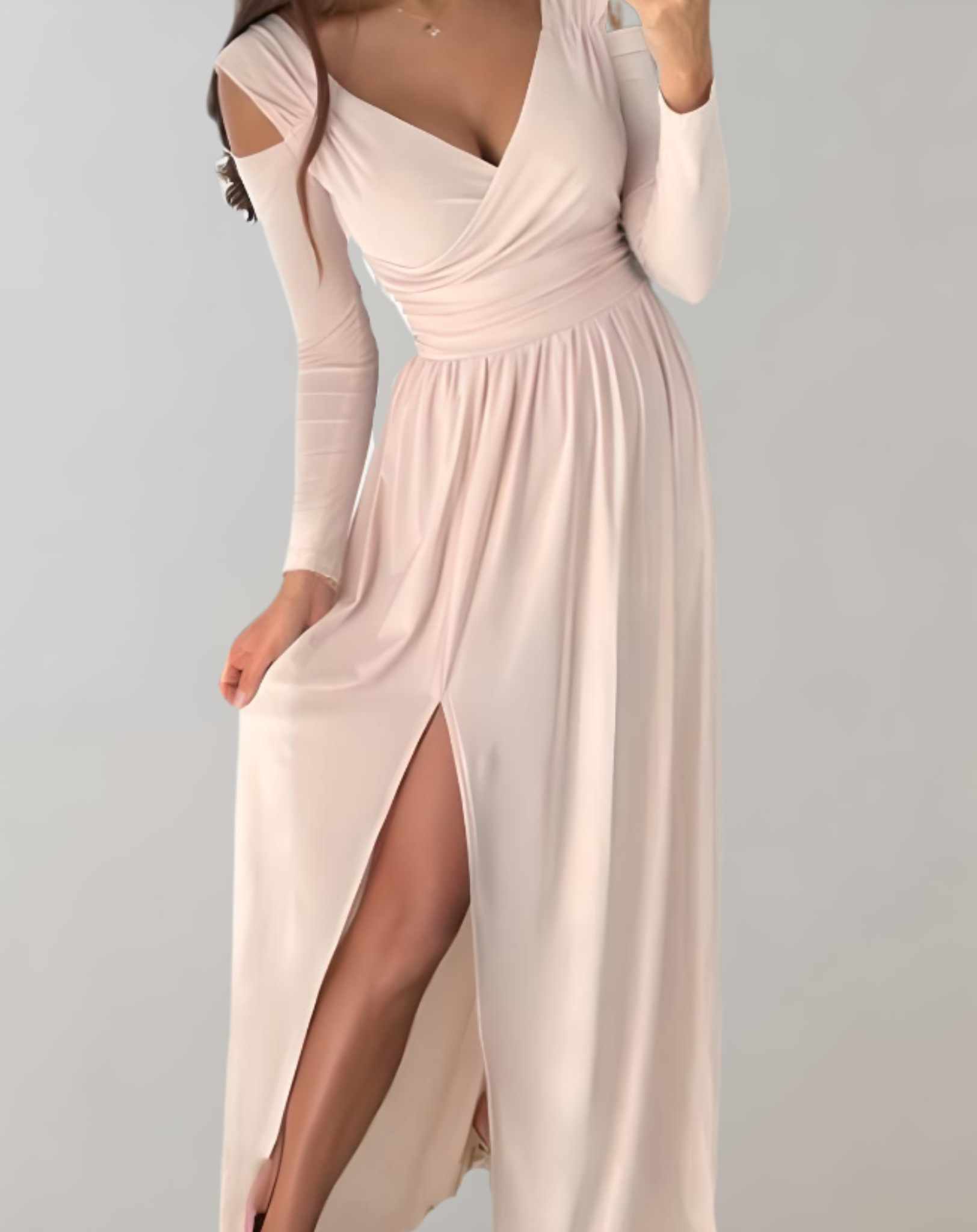 Alice - Gut sitzendes Kleid mit hohem Seitenschlitz kleid