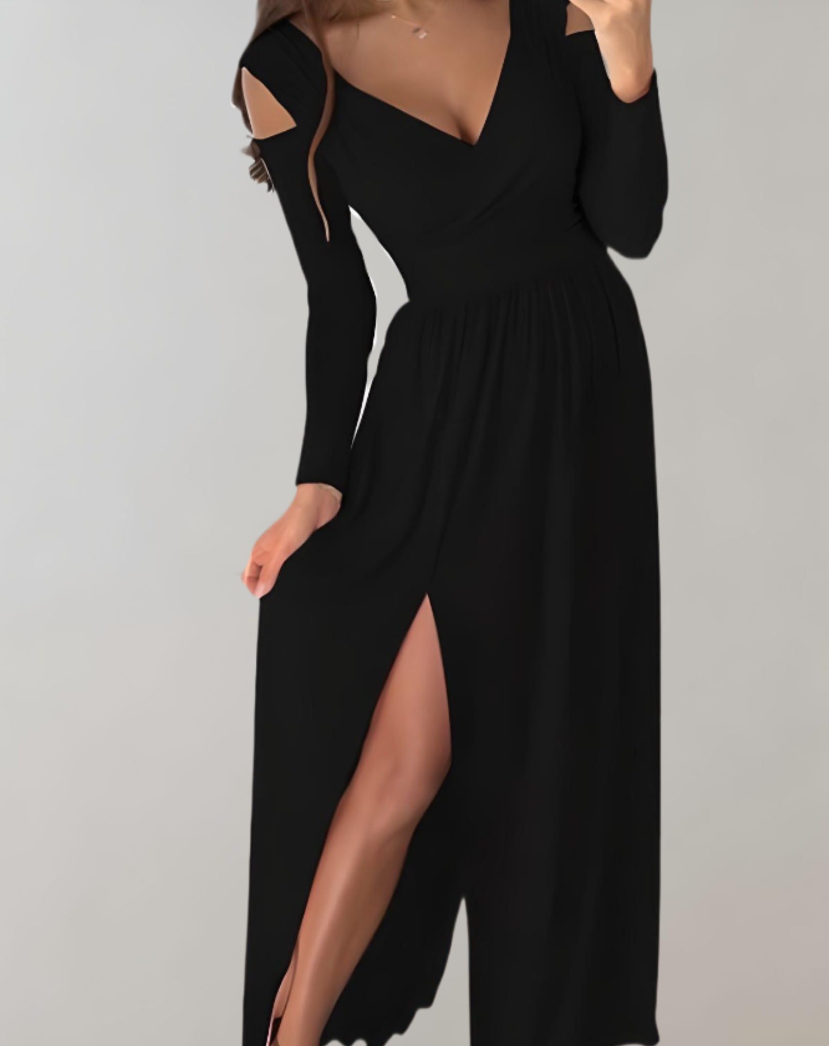 Alice - Gut sitzendes Kleid mit hohem Seitenschlitz kleid
