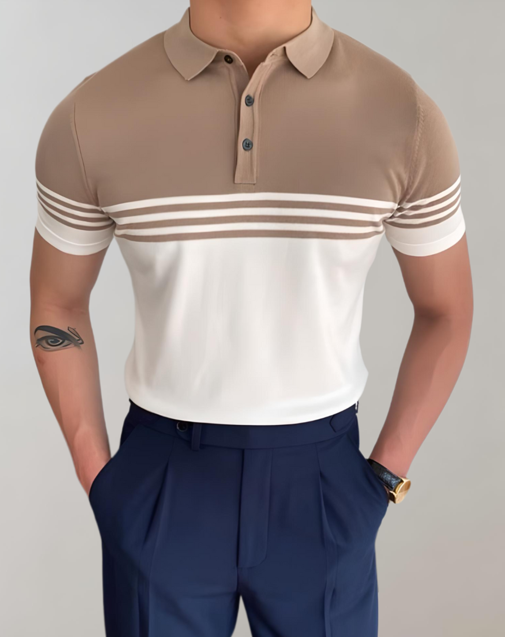 Allen - Herren-Slim Fit Hemd