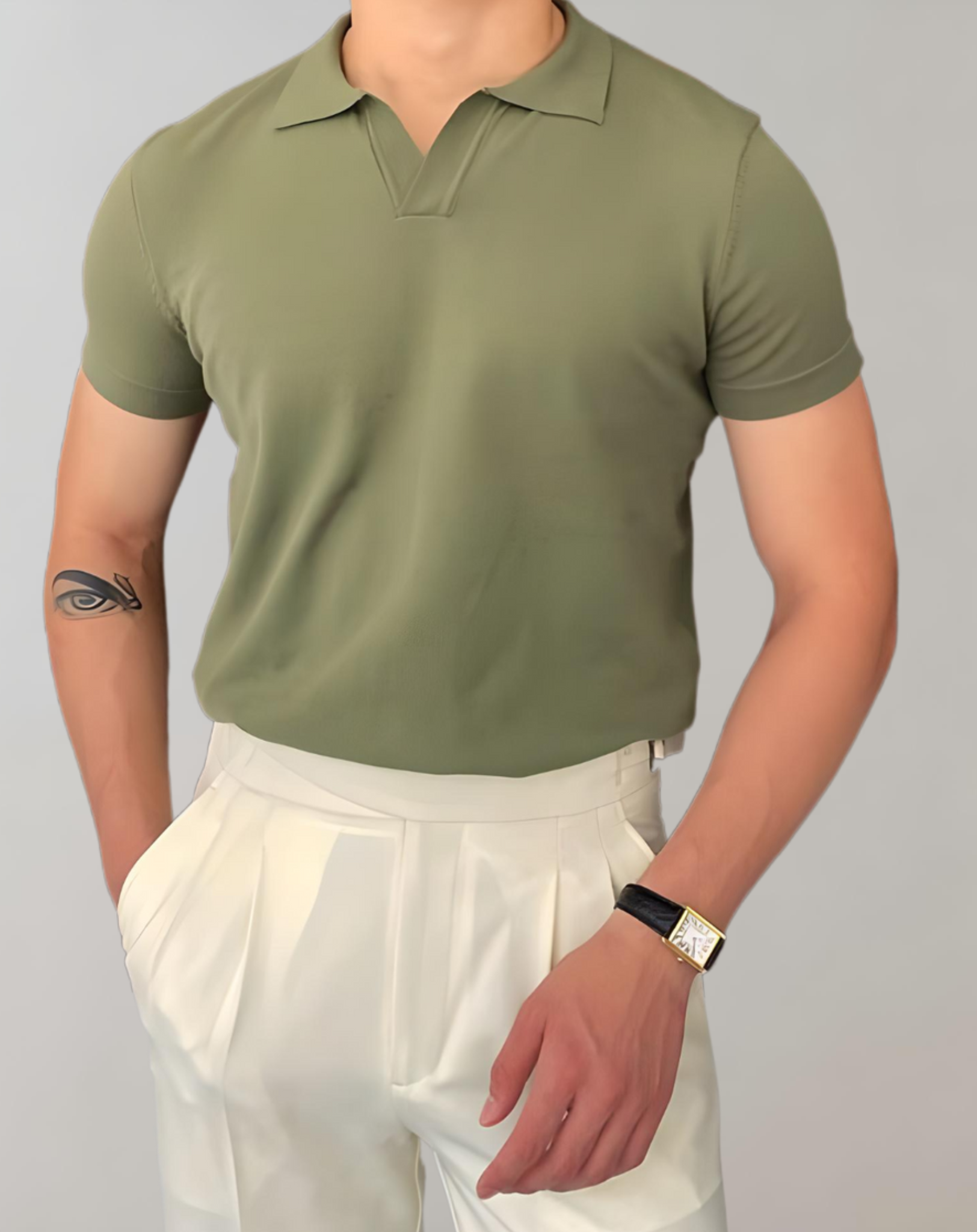Allen - Herren-Slim Fit Hemd