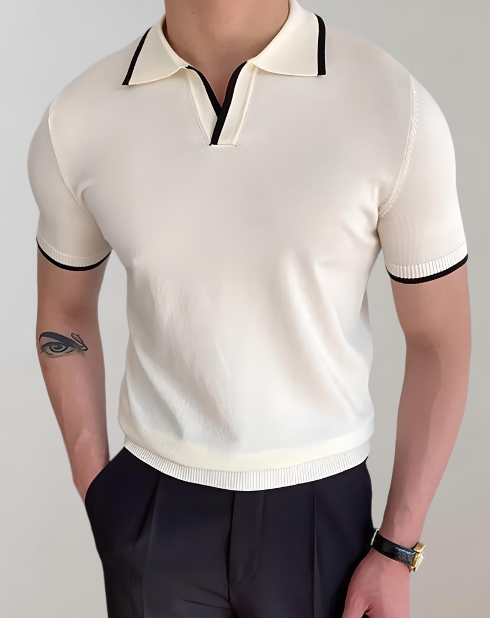 Allen - Herren-Slim Fit Hemd