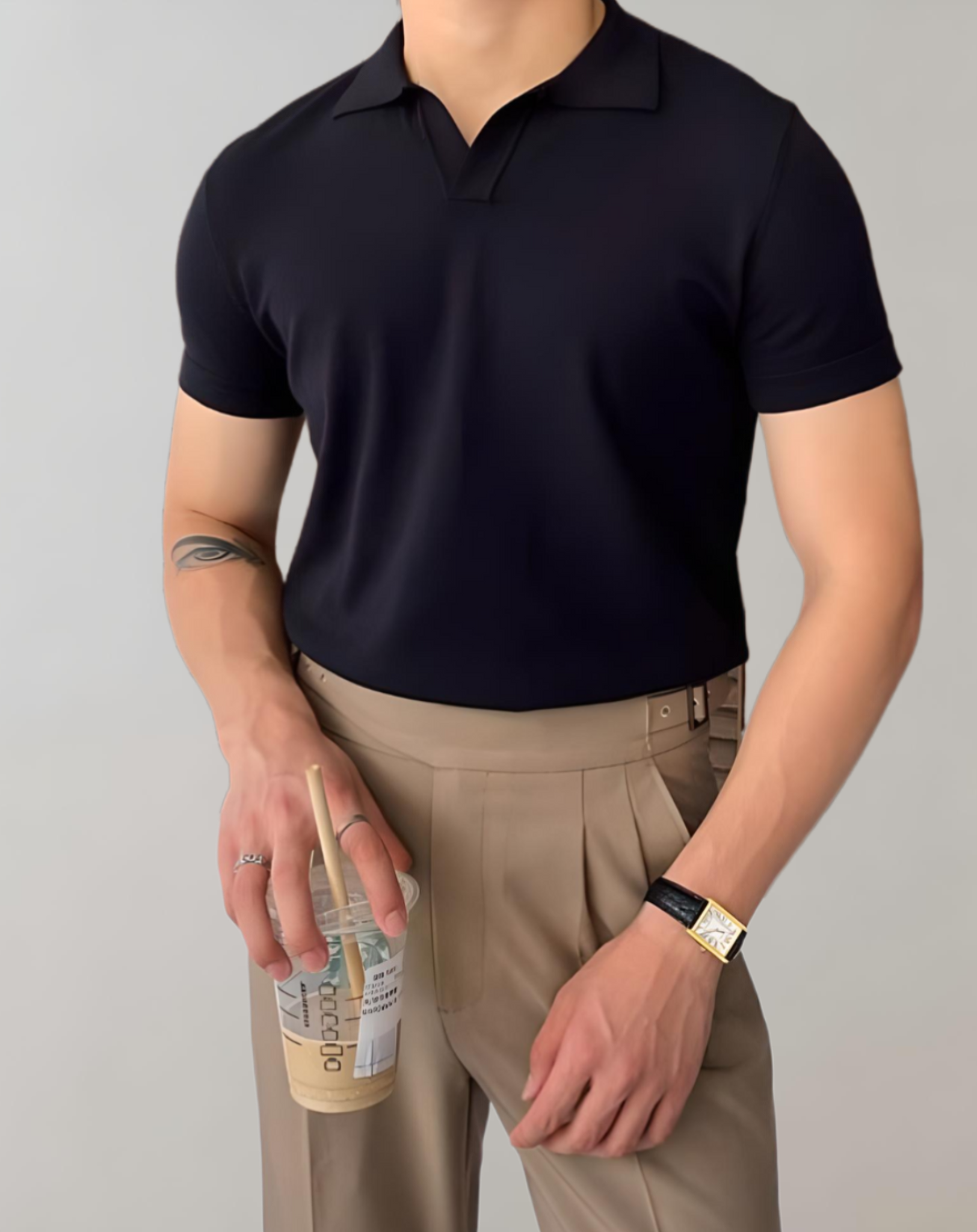 Allen - Herren-Slim Fit Hemd