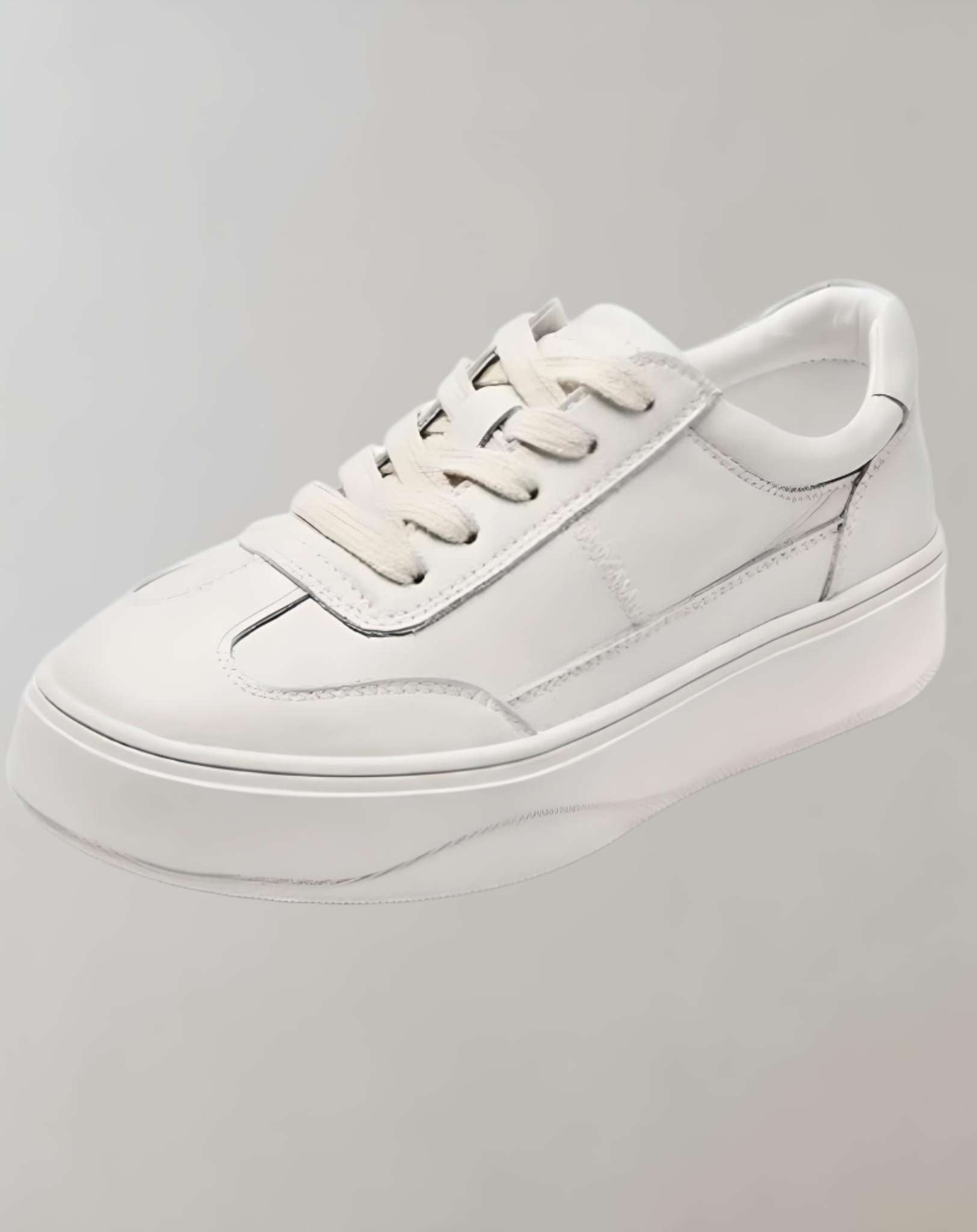 Amber -  Niedrig geschnittene Schnürsneaker für Damen mit dicker Zwischensohle Schuhe
