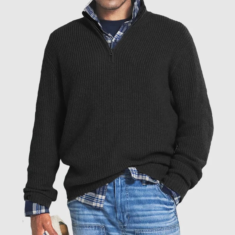 Stylischer Baumwollpullover für Herren – Komfort und Eleganz in Einem