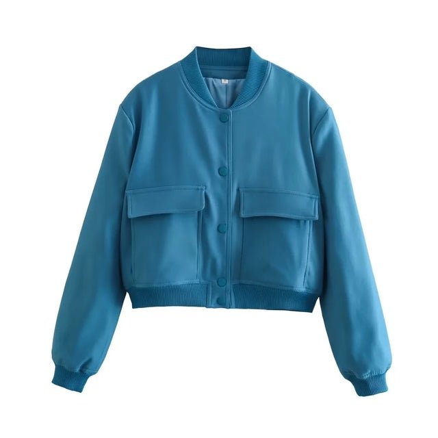 Grace™ - Stilvolle Bomberjacke mit großen Taschen für jeden Anlass