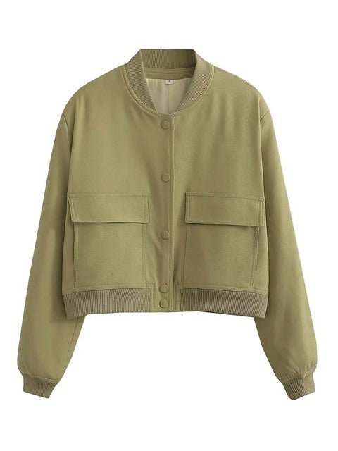 Grace™ - Stilvolle Bomberjacke mit großen Taschen für jeden Anlass