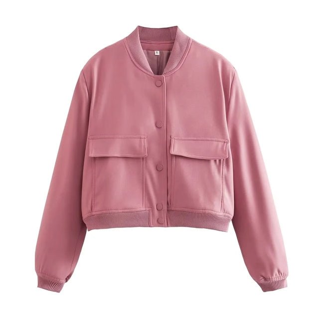 Grace™ - Stilvolle Bomberjacke mit großen Taschen für jeden Anlass