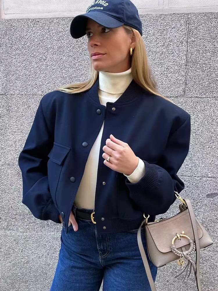 Grace™ - Stilvolle Bomberjacke mit großen Taschen für jeden Anlass