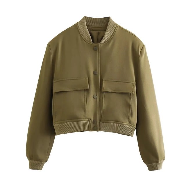 Grace™ - Stilvolle Bomberjacke mit großen Taschen für jeden Anlass