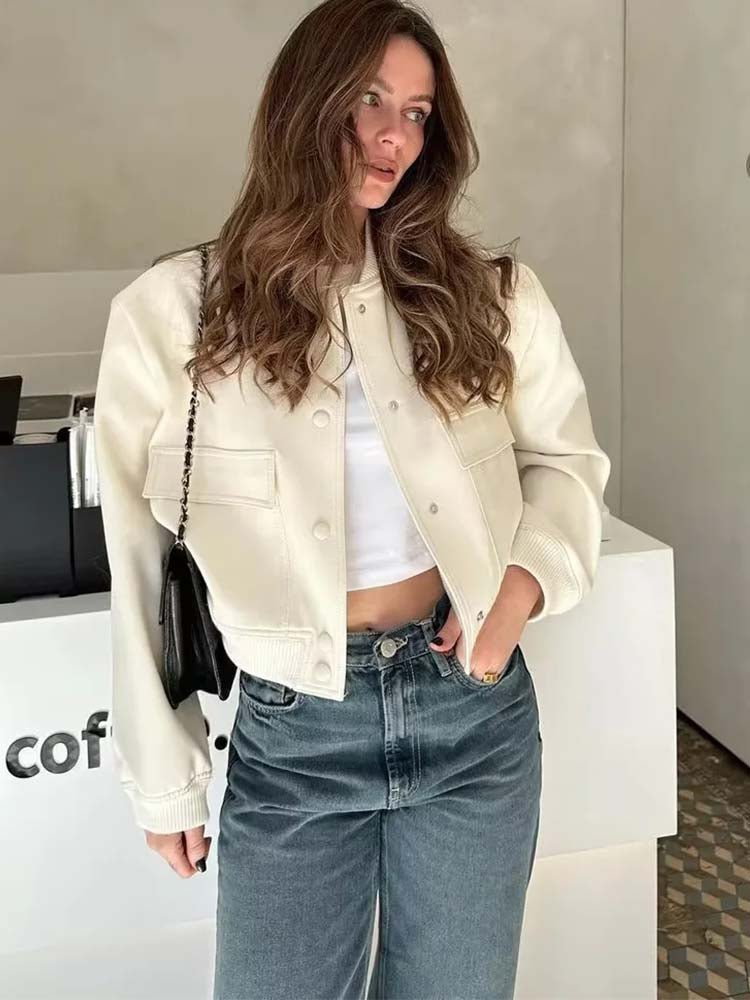 Grace™ - Stilvolle Bomberjacke mit großen Taschen für jeden Anlass