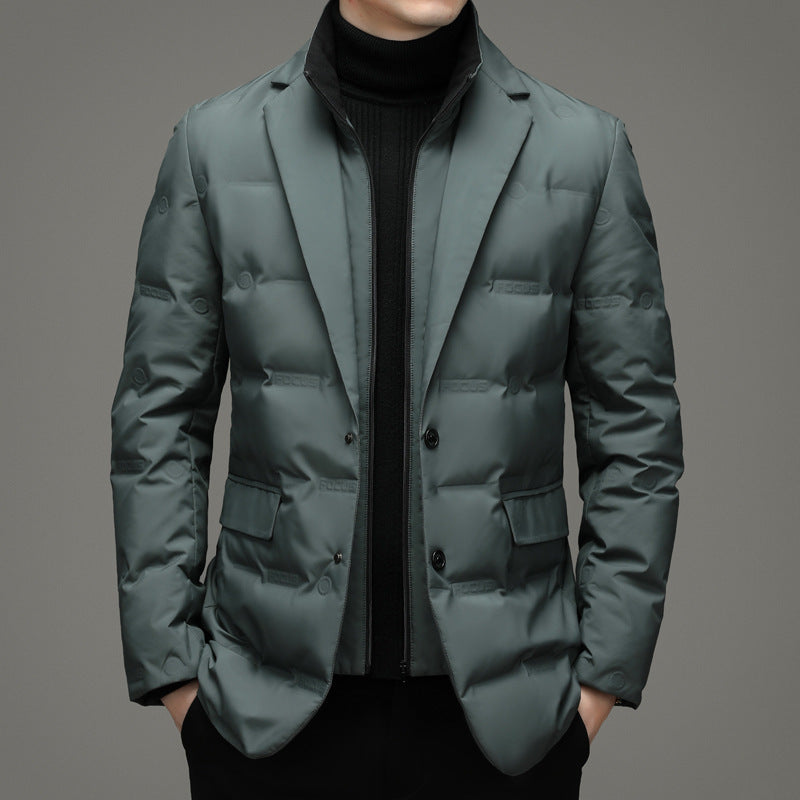 Pablo | Elegante Slim-Fit gewatteerte Pufferjacke für Herren