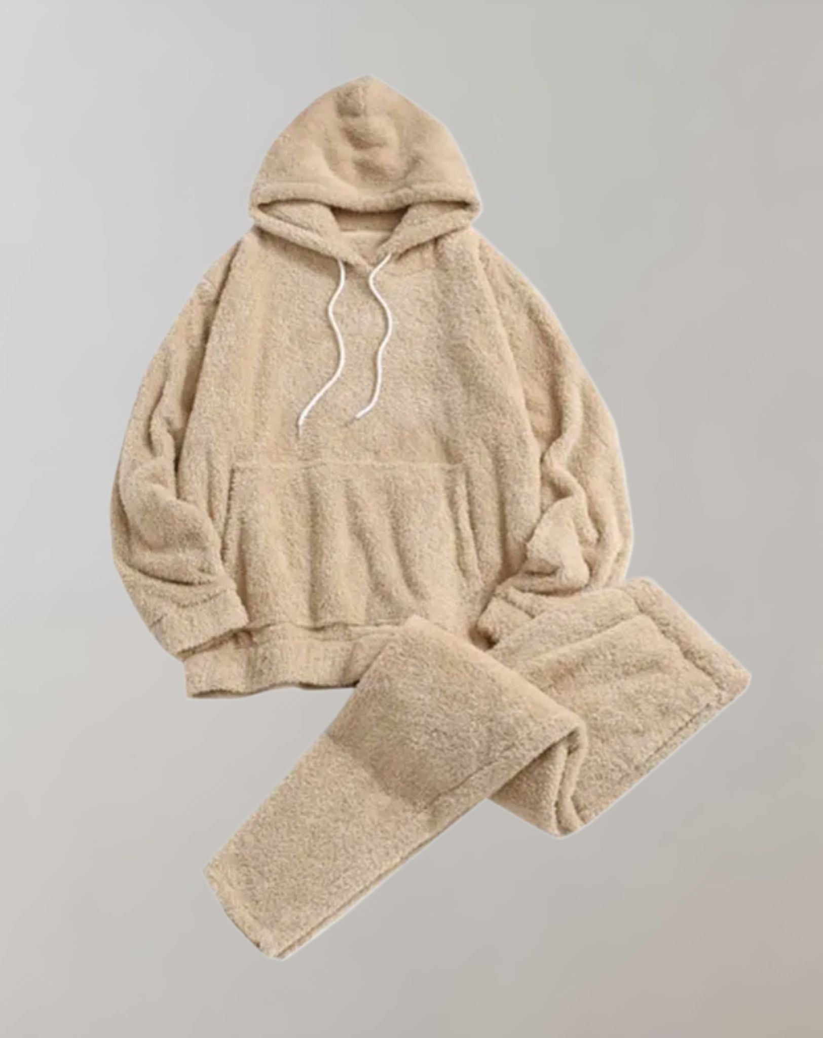 John - 2-teiliges Set für Herren mit Kapuzenpullover und verkürzter Jogginghose Kleidung