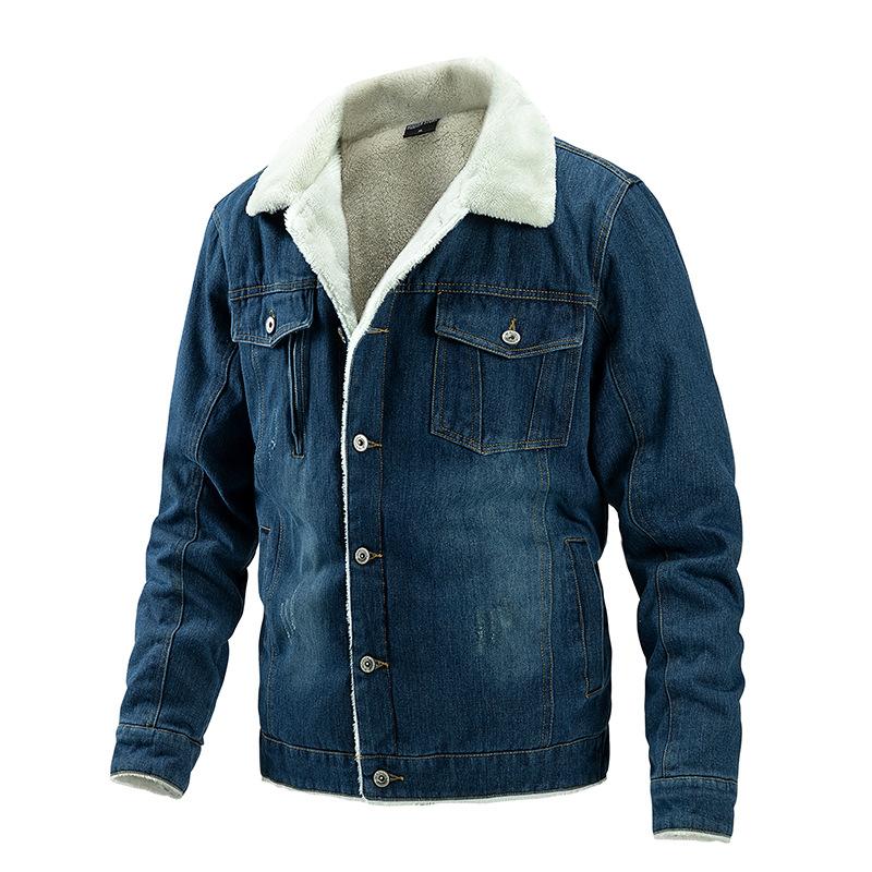 Dalmiro | Denimjacke mit luxuriöser Lammwollfütterung