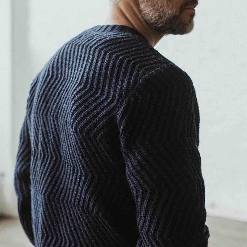 Samuel | Stilvolle, langärmlige Strickpullover für Männer