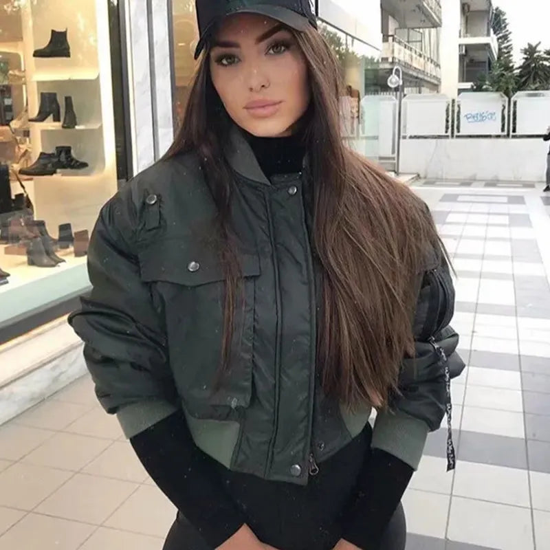 WOLFF - Elegante Frauen Bomberjacke im modernen Design