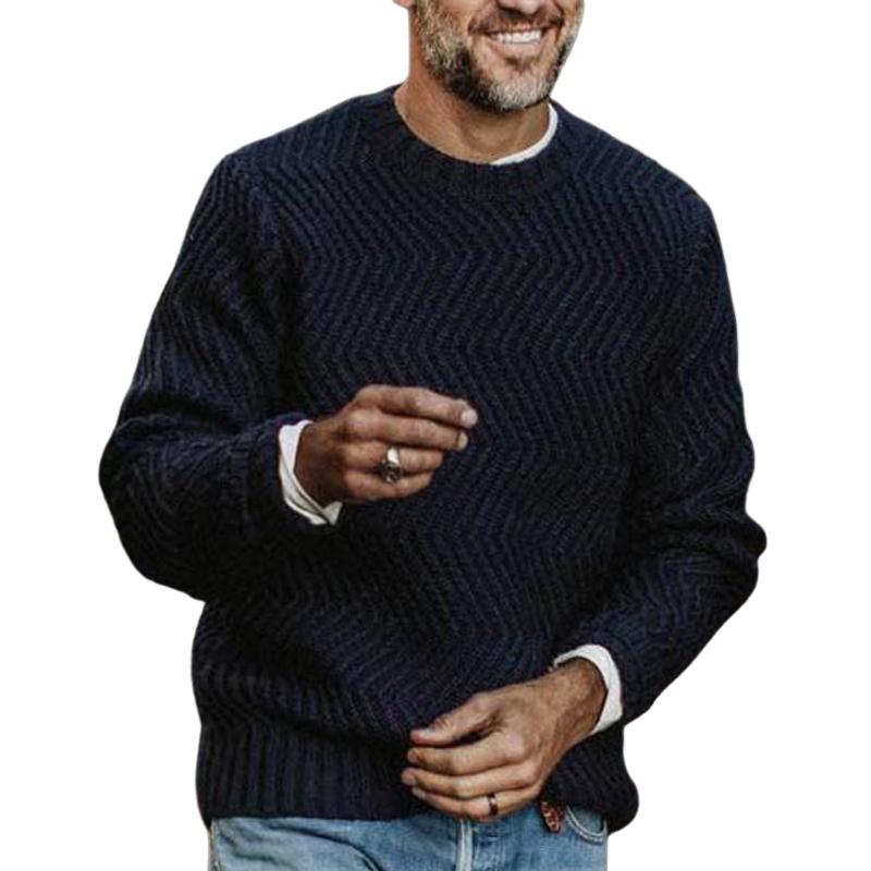 Samuel | Stilvolle, langärmlige Strickpullover für Männer