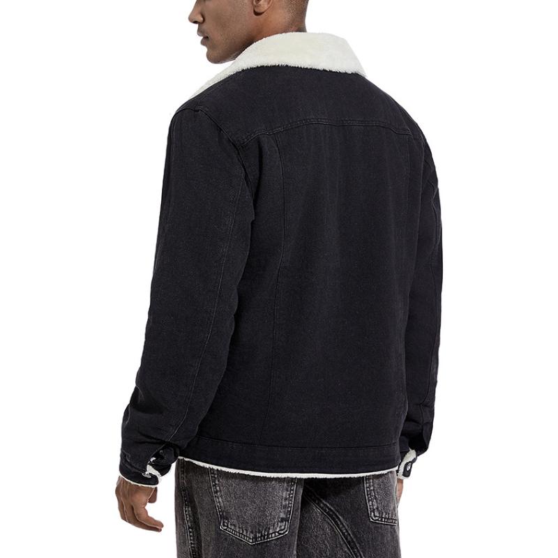 Dalmiro | Denimjacke mit luxuriöser Lammwollfütterung