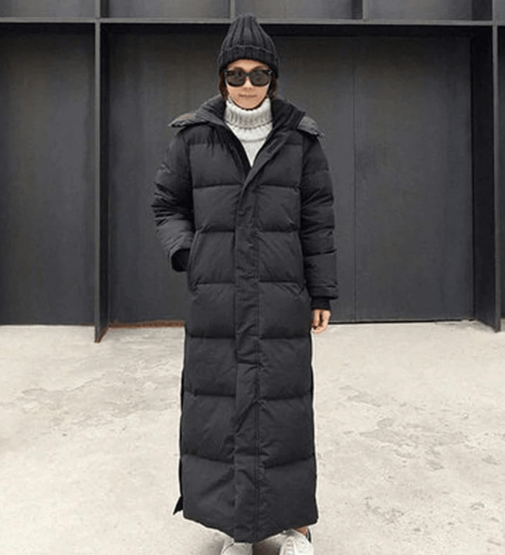 Damen Wintermantel Lang – Warmer, Gepolsterter Parka mit Kapuze für Kalte Tage