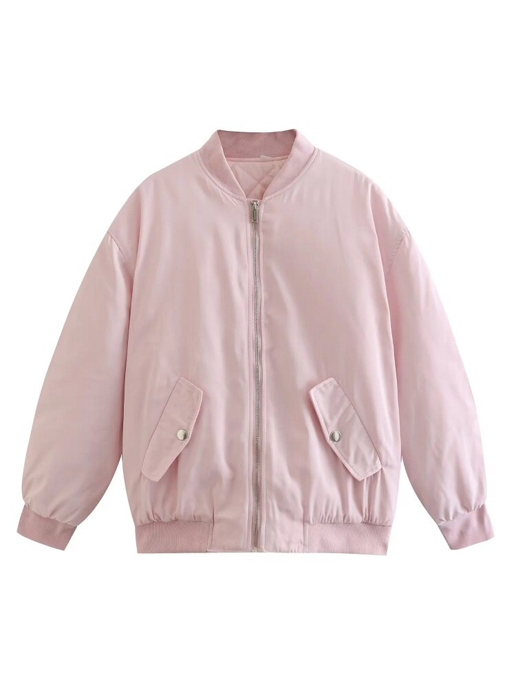WOLFF - Stylische Oversized Bomberjacke für Frauen im Trend