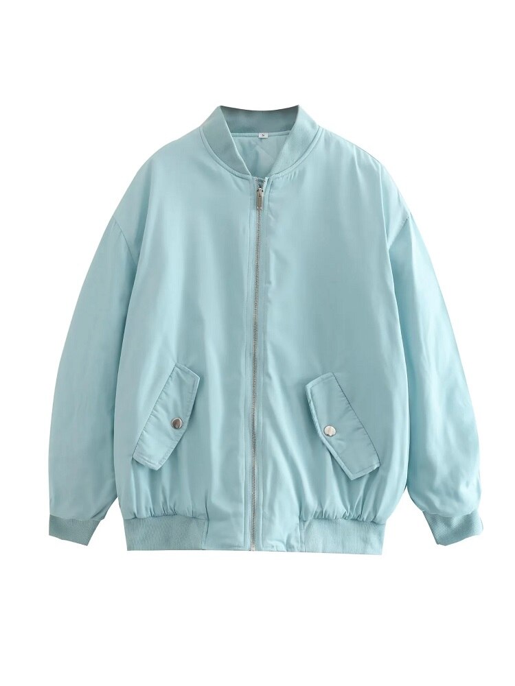 WOLFF - Stylische Oversized Bomberjacke für Frauen im Trend