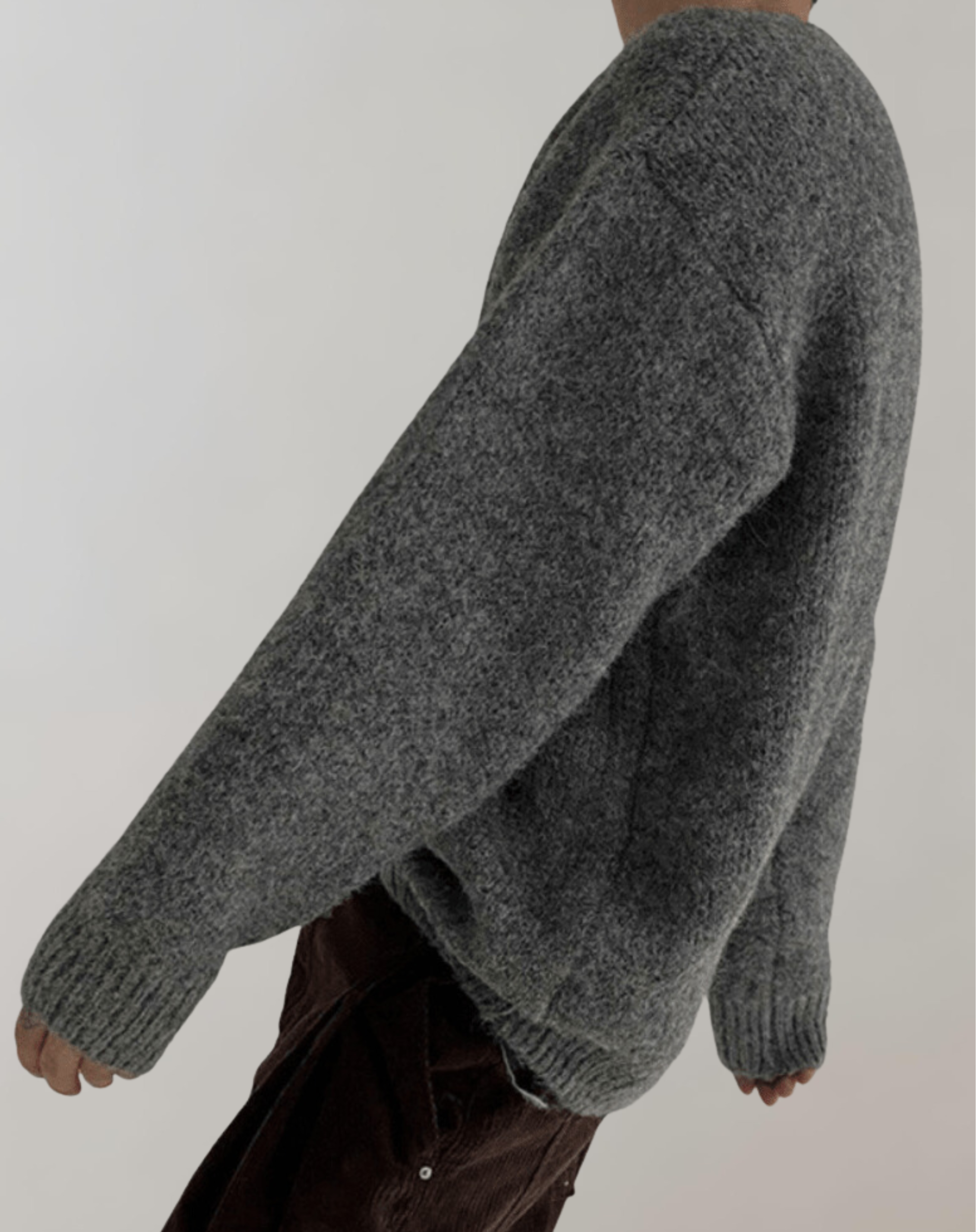 Laconte - Pullover mit Rundhalsausschnitt
