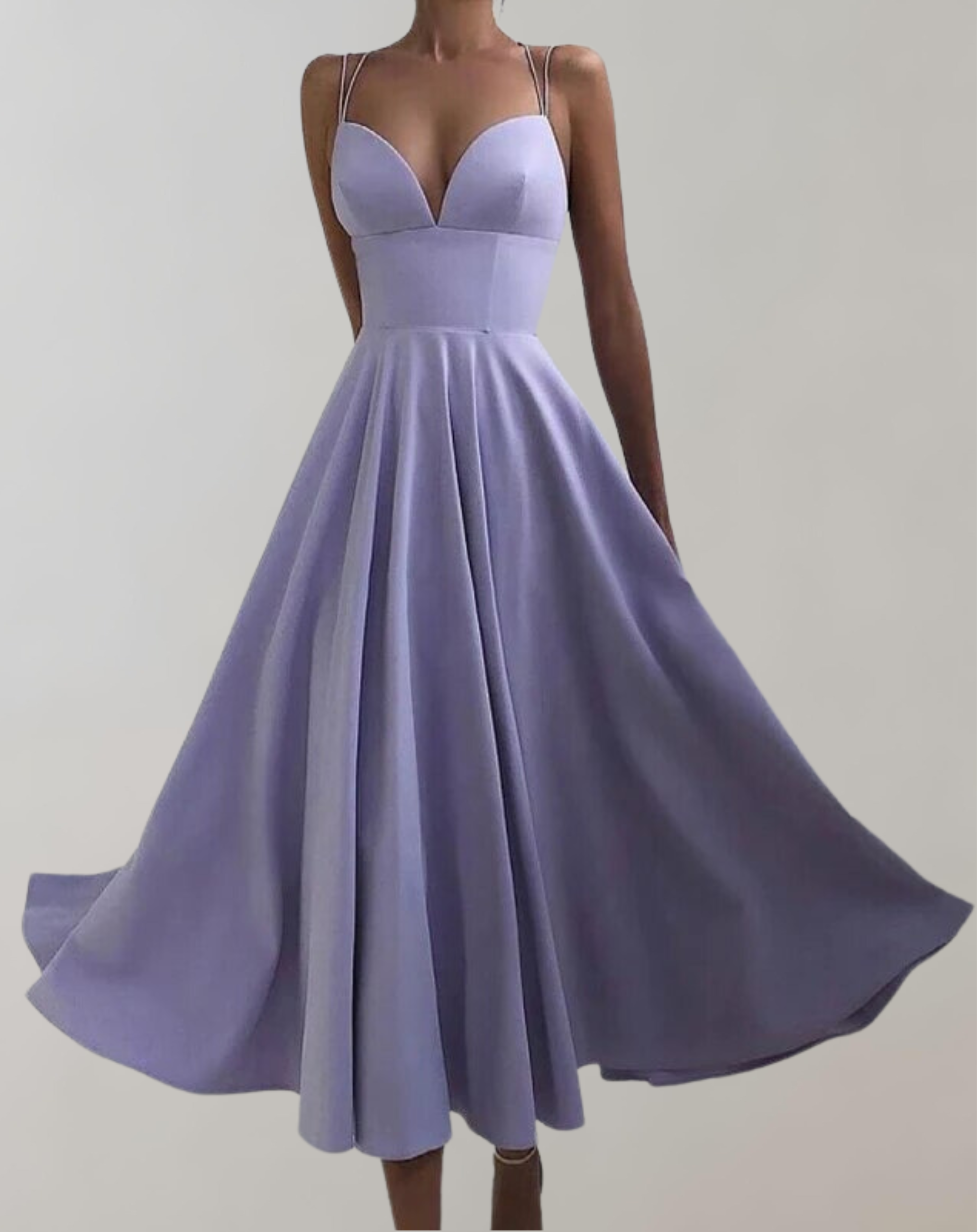 Daniza - Ärmellosesi Damen Elegantes s Kleid