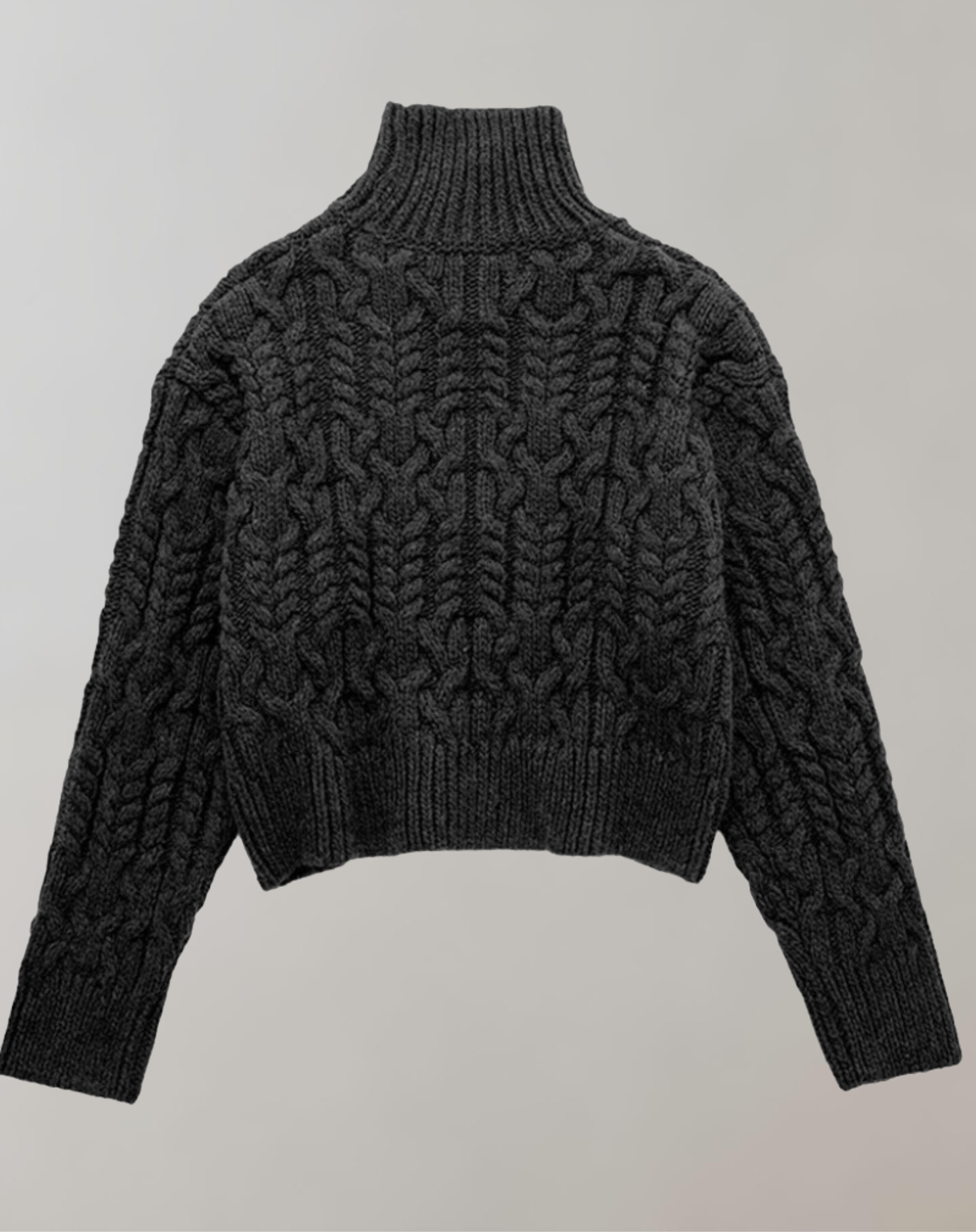 Anna - Vintage-Rollkragenpullover