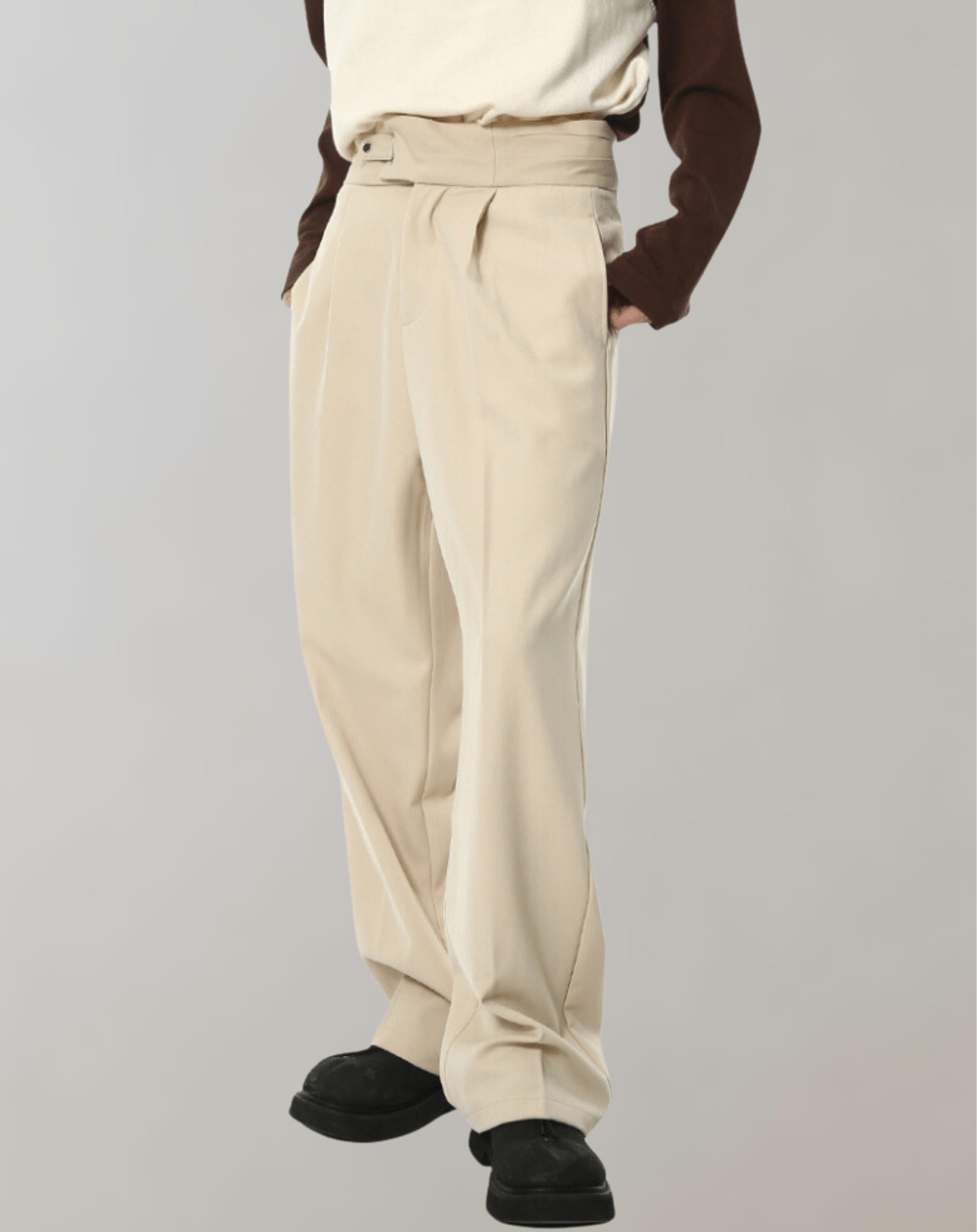 Gianluca - Formelle Hose mit hoher Taille