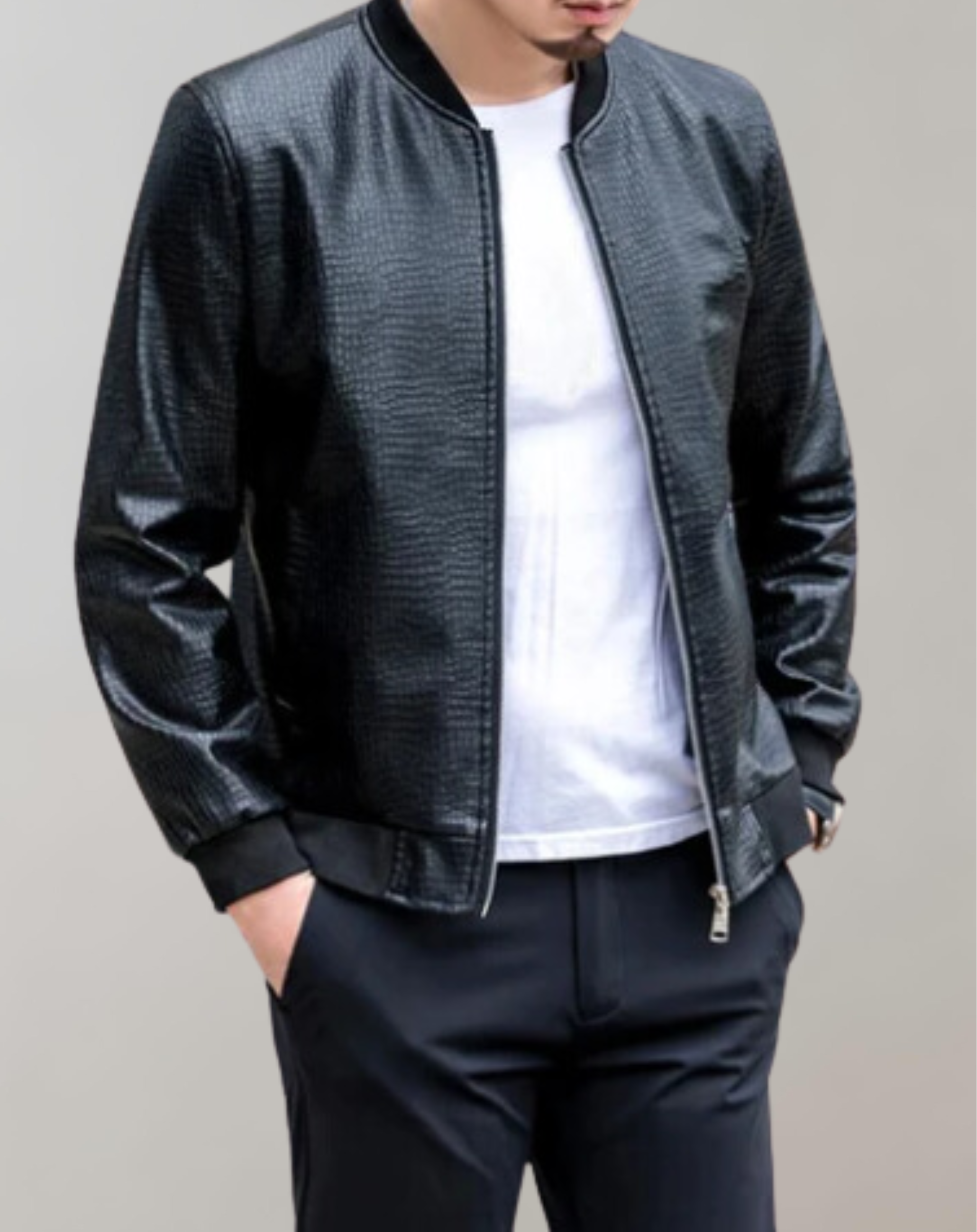 Marcello – Bomberjacke aus Leder