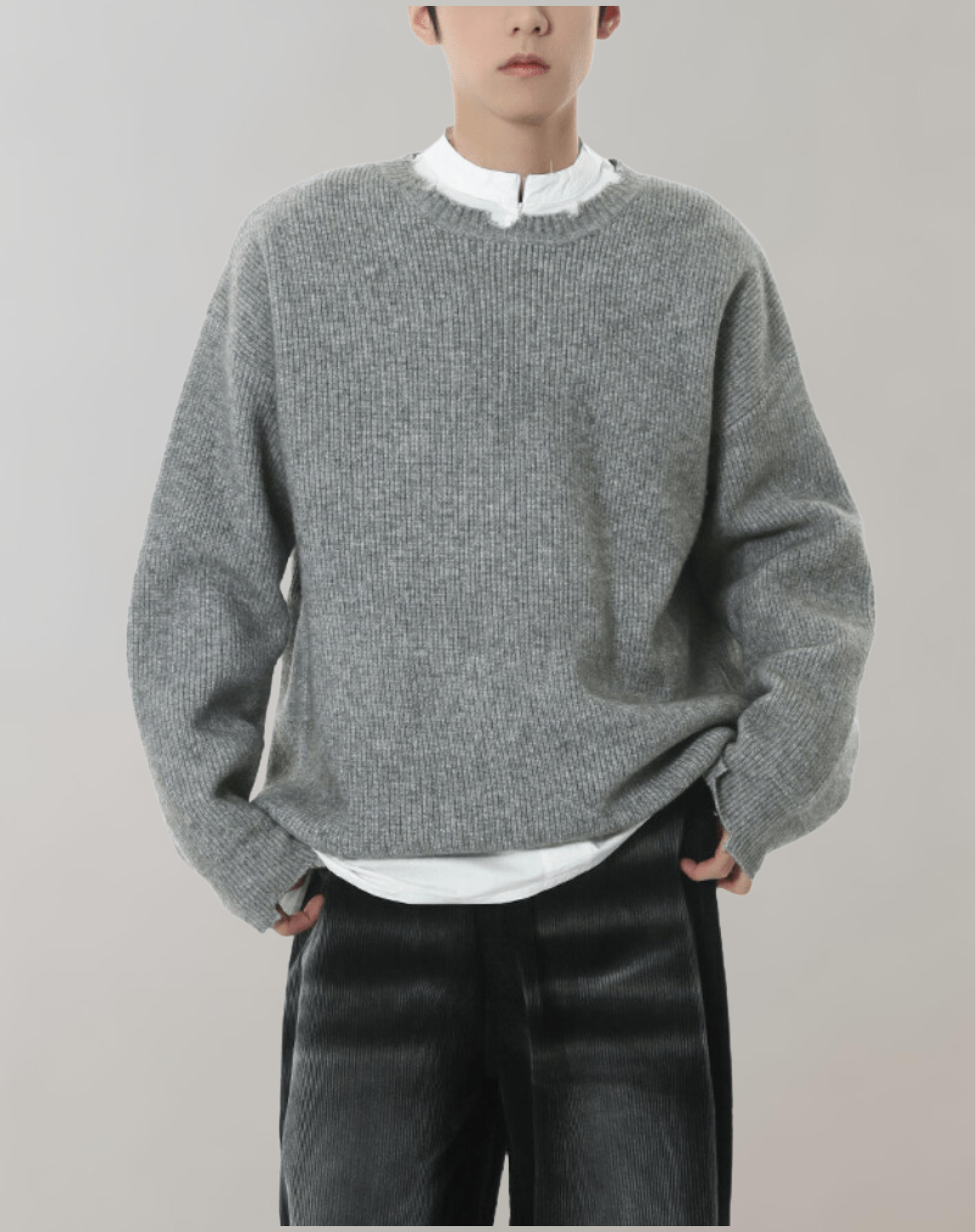Eddy - Streetwear Rundhalspullover