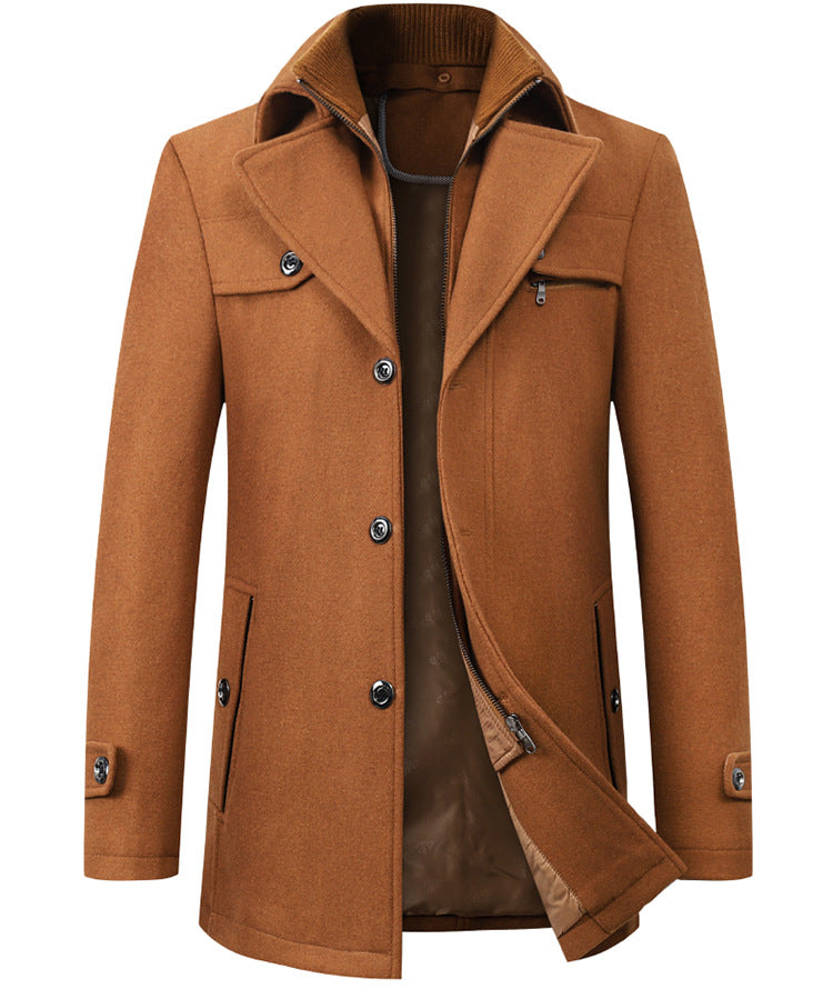 Simos | Elegante, vielseitige Business-Casual-Jacke mit Reißverschluss