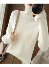 Eleganter Damen Rollkragenpullover aus weichem Strick für kühle Tage