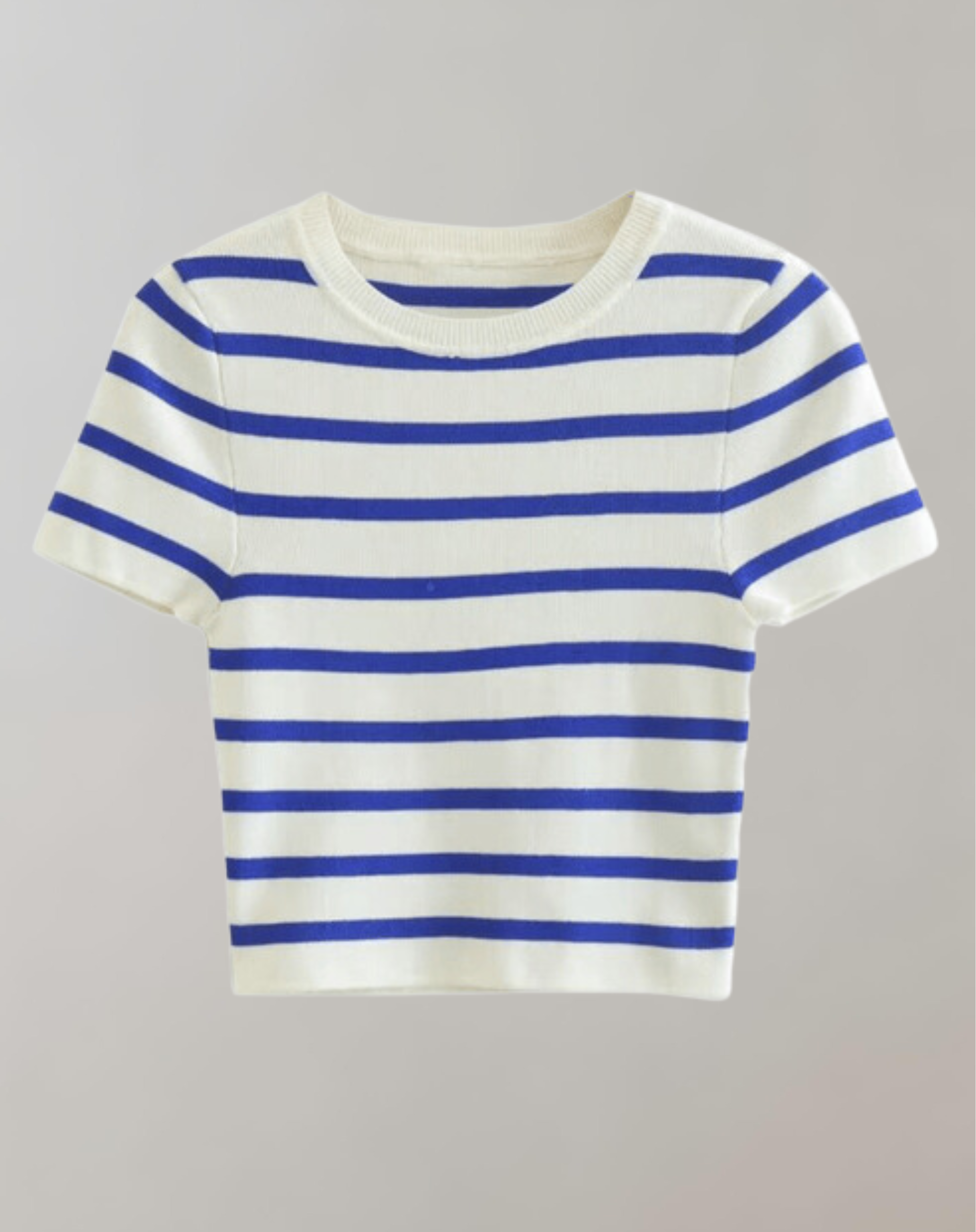 Piera - Short Striped T-Shirt