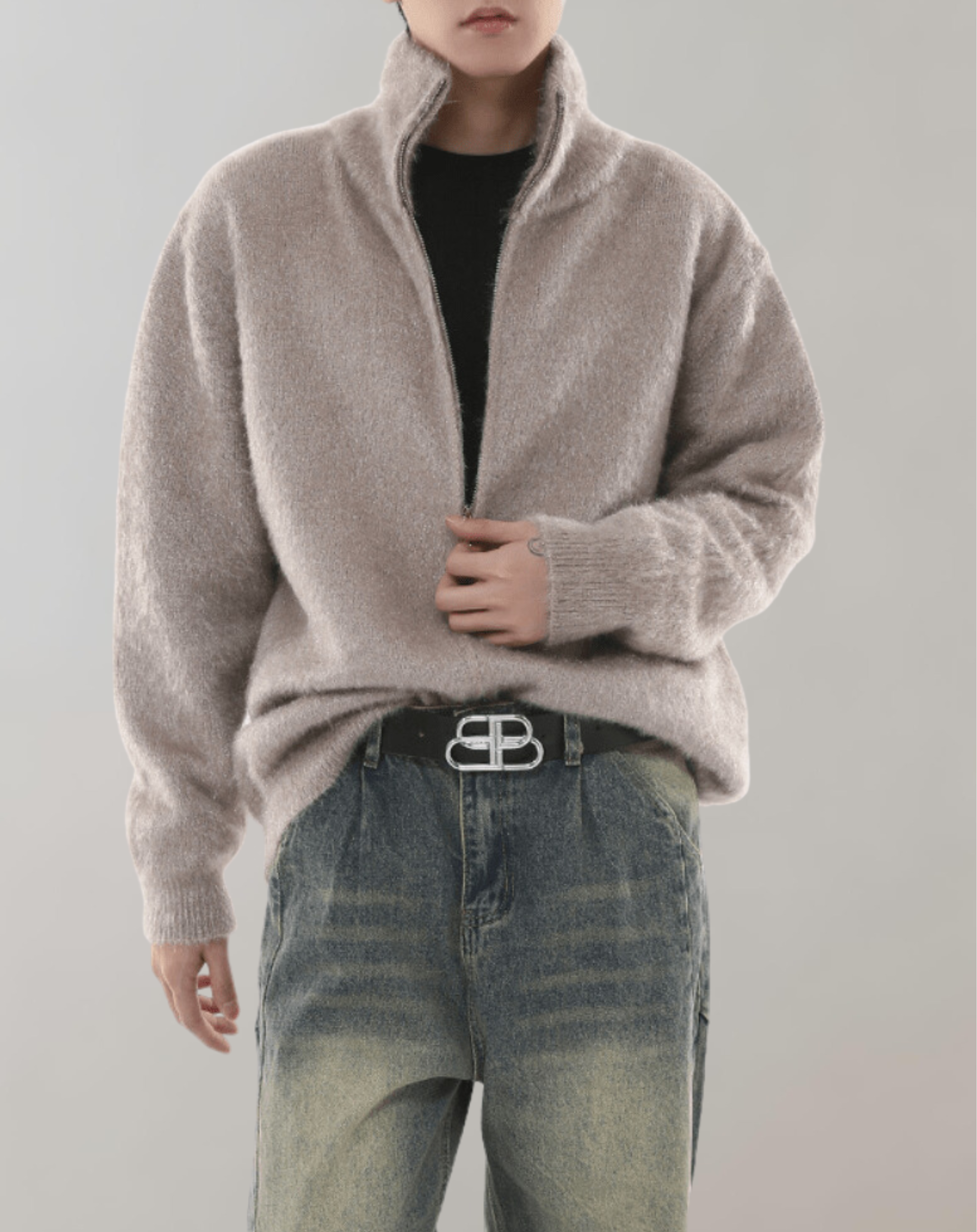 Aris - Strickjacke aus Vintage-Wolle