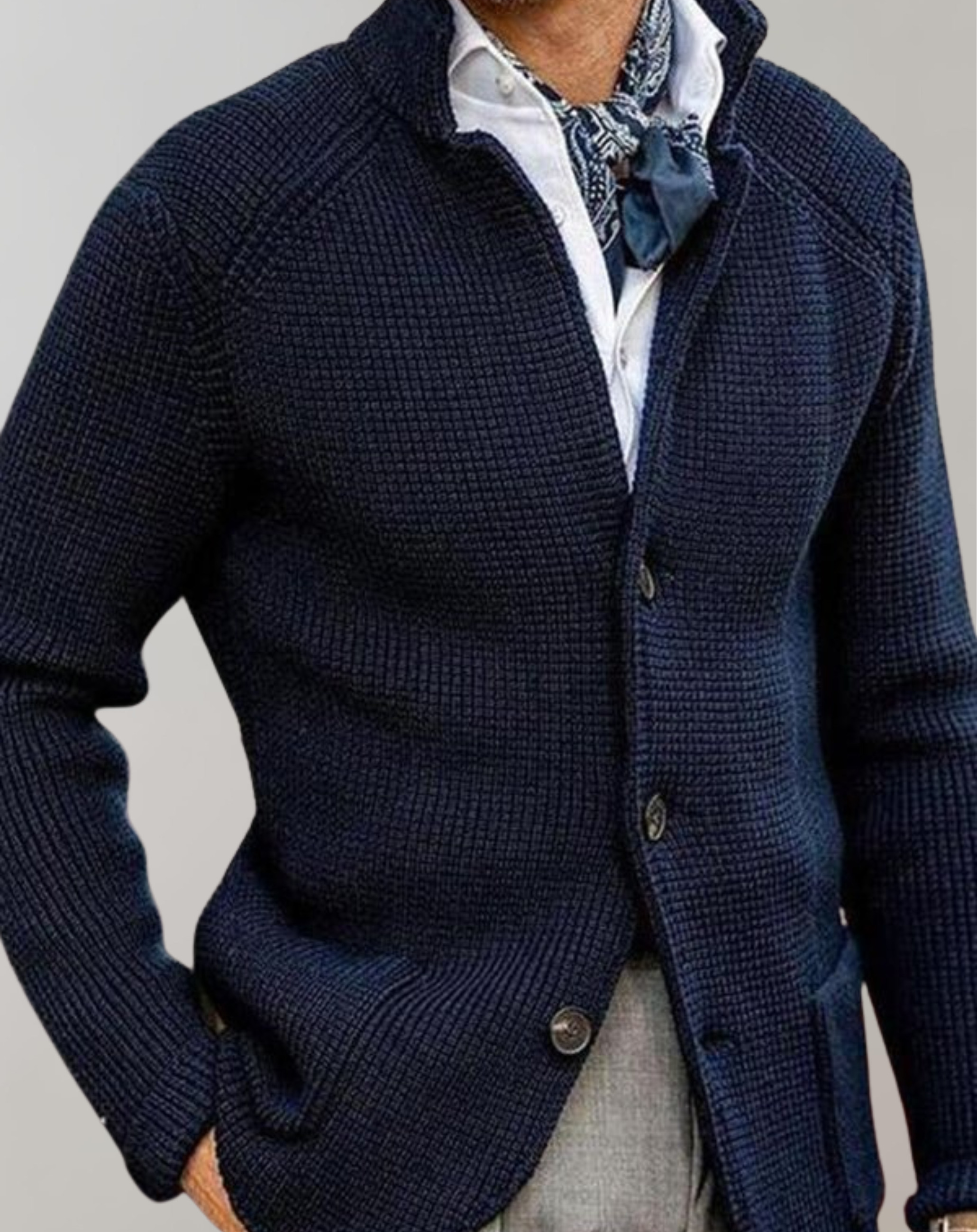 Luca - Heren Strickjacke