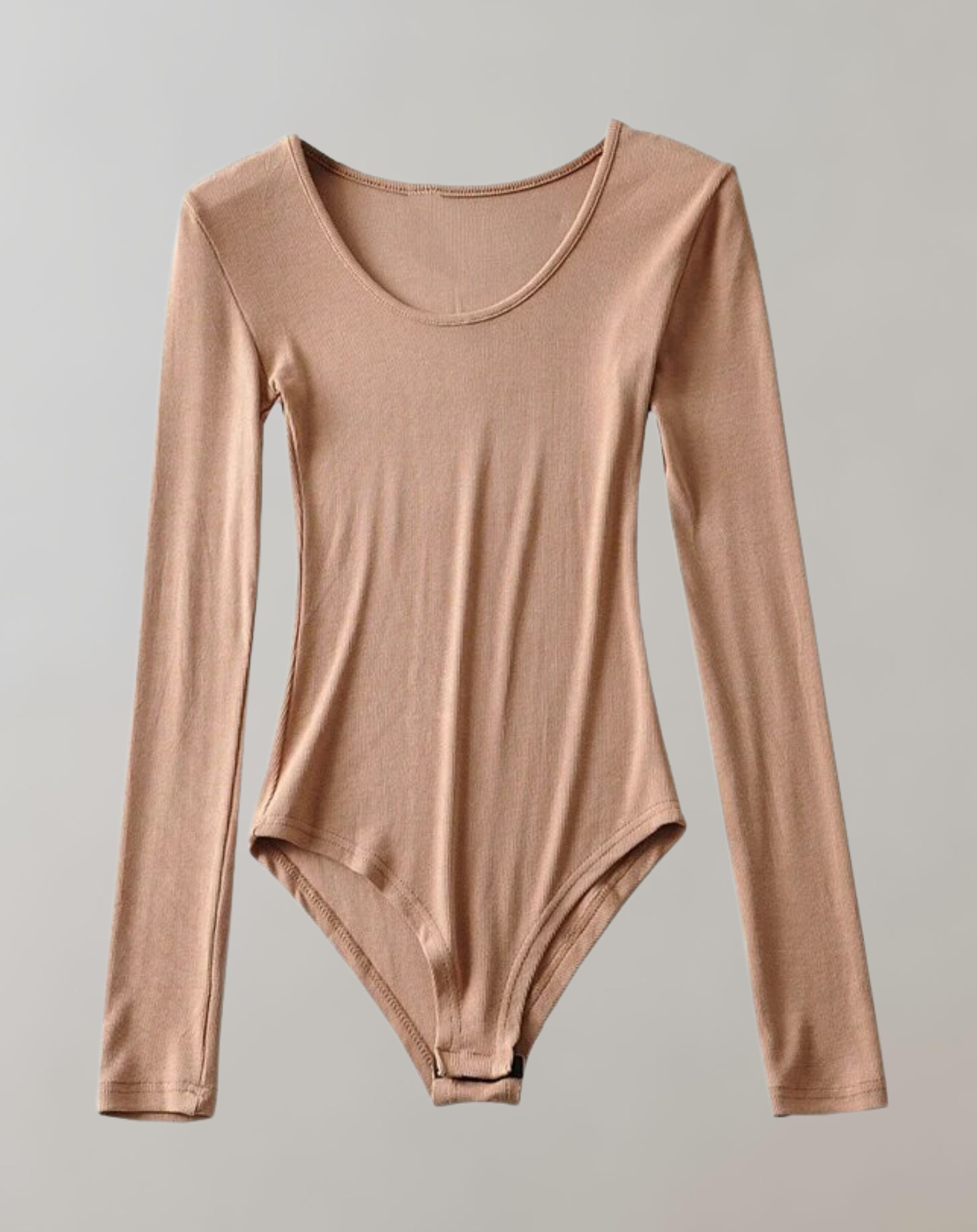 Marit - Bodysuit  Langärmelige O-Ausschnitt