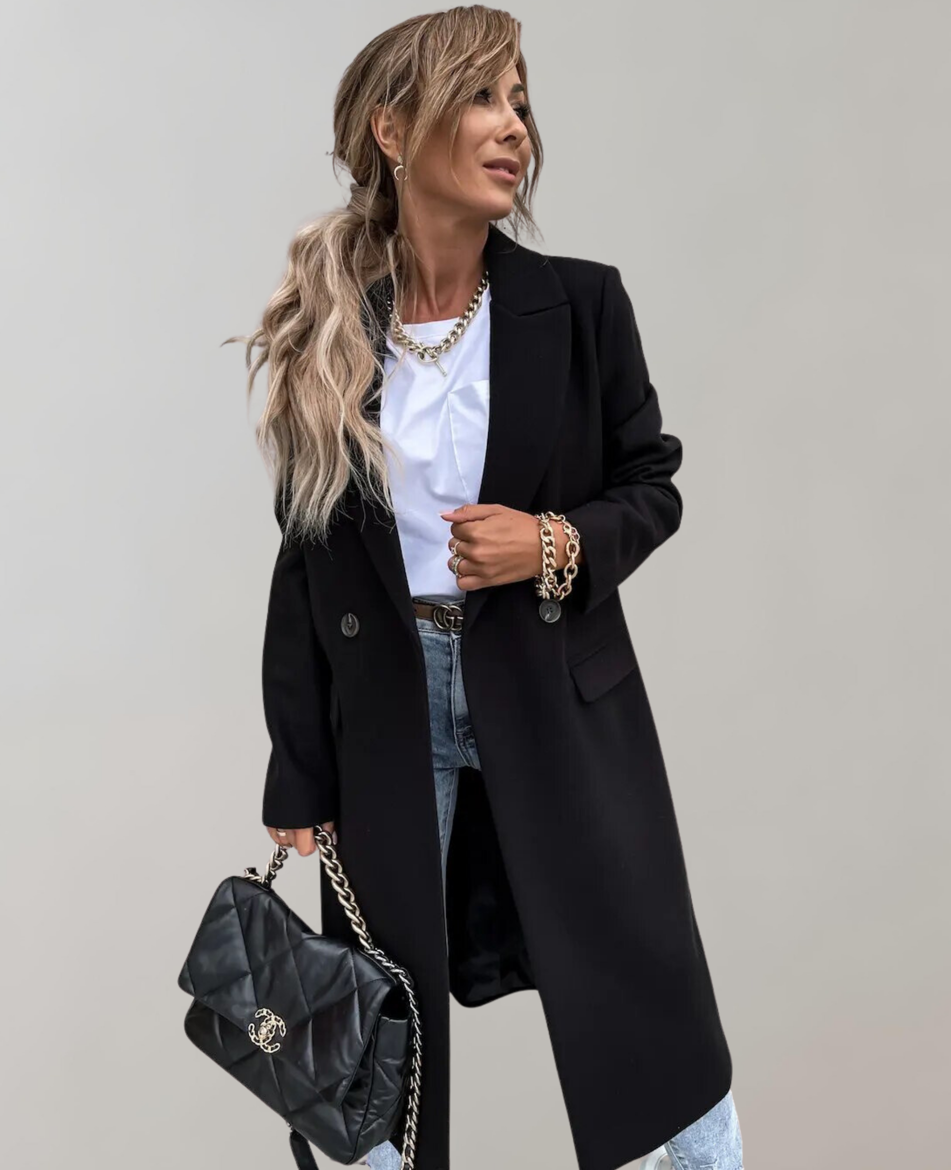 Ute – Wollmantel mit Herbstkragen