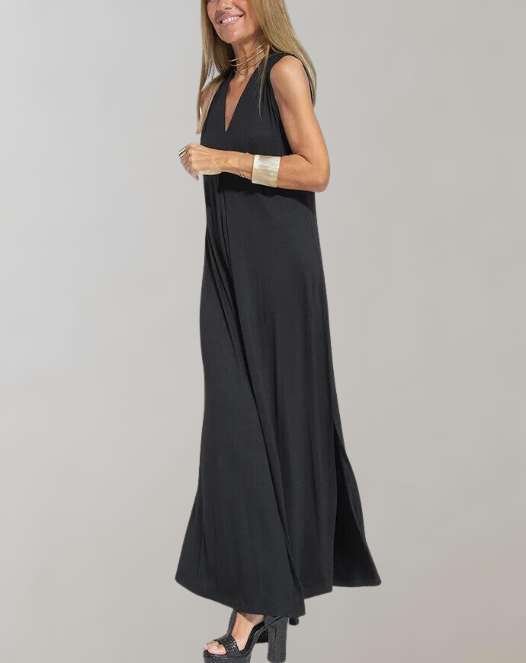 Chelsea - Elegantes Langes Bürokleid