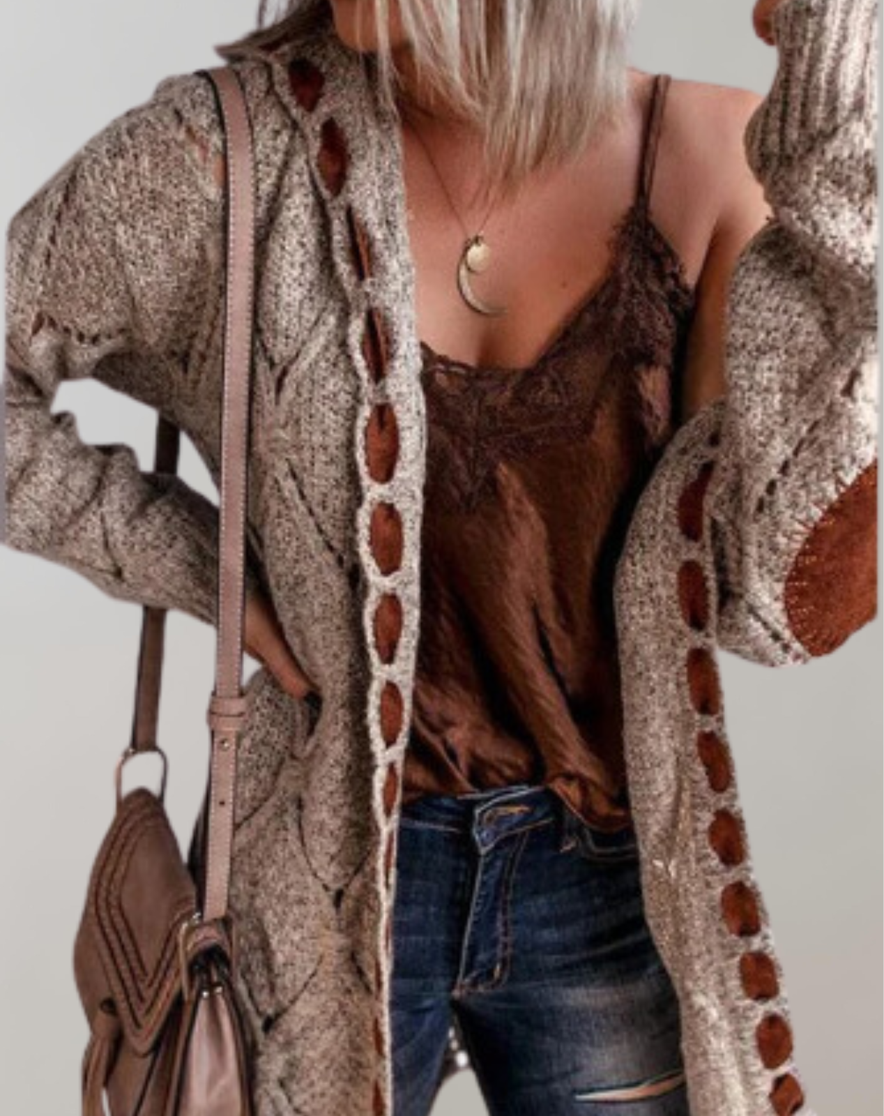 ESMEE - ÜBERGROSSE STRICKJACKE