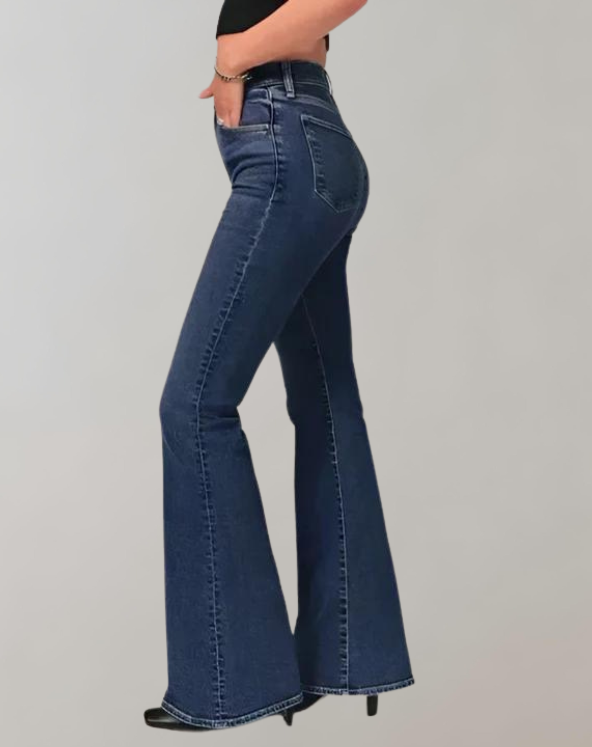 Sara Jeans – Hohe Taille mit Stretch