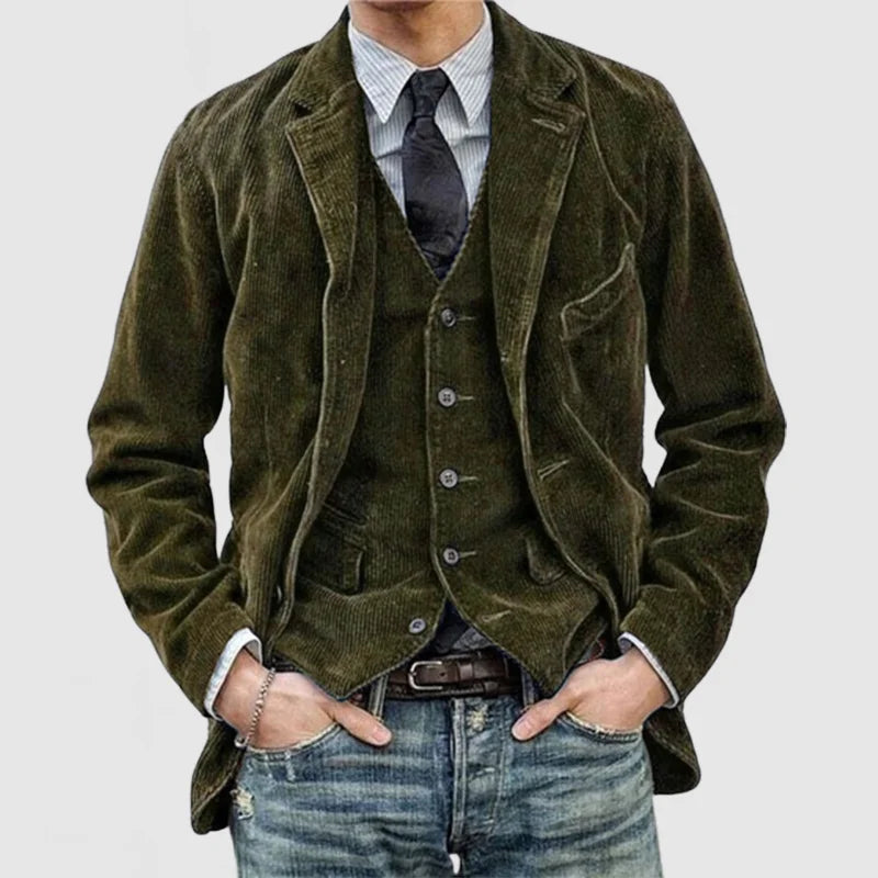 Eleganter Herren-Blazer aus Cord – Modernes Sakko für stilvolle Anlässe
