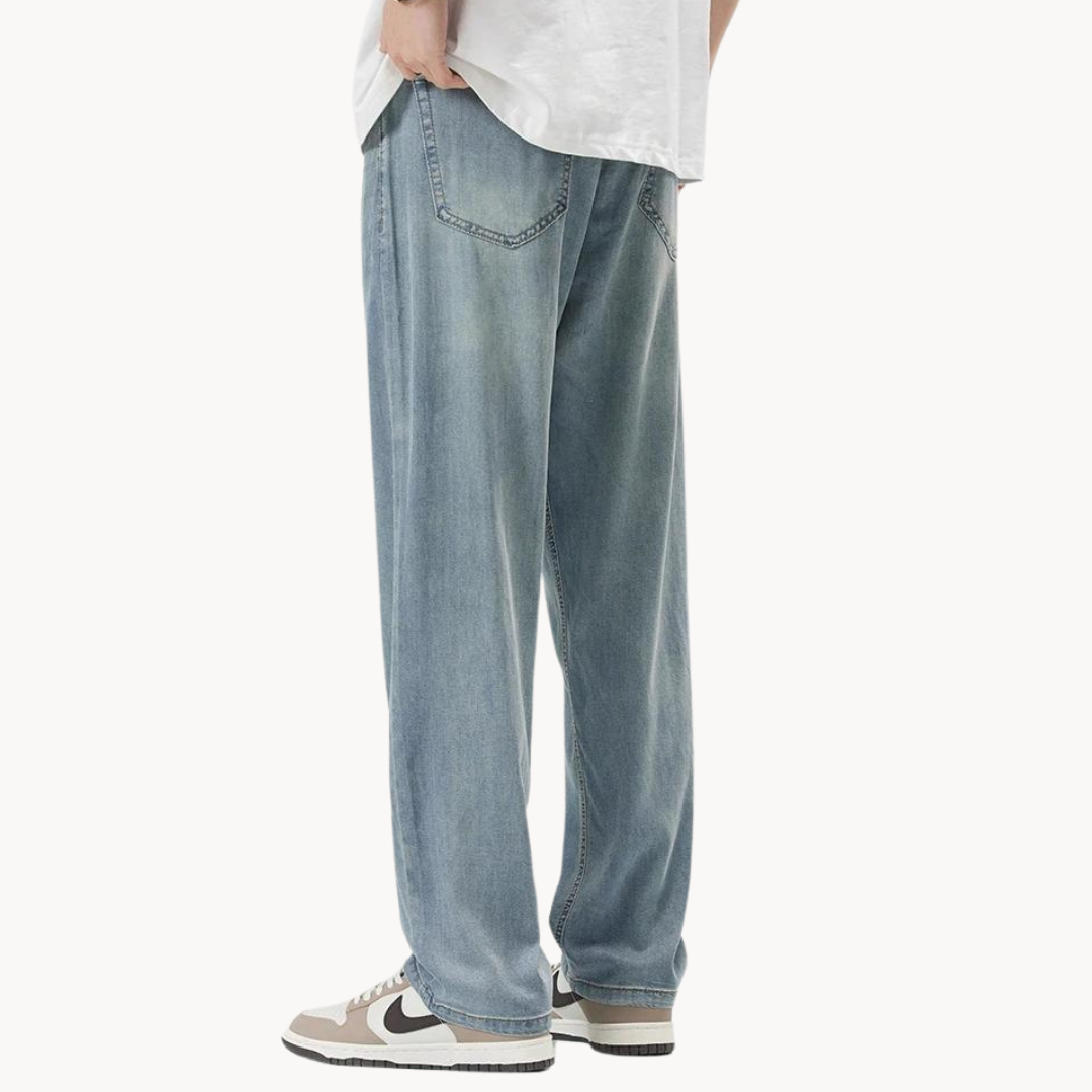 Moos - Klassische Herren Jeans in Gerade Passform