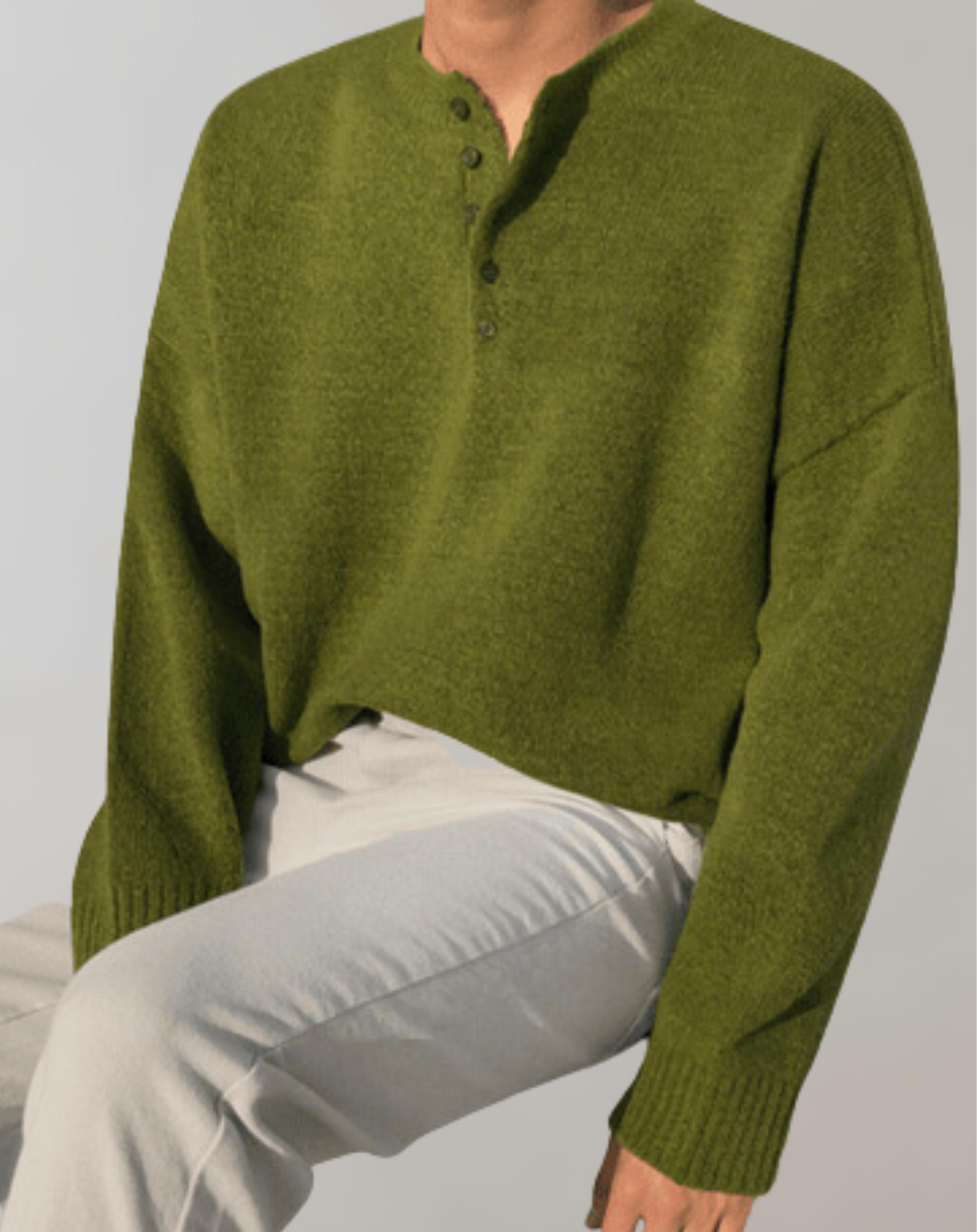 Pio -  Pullover mit V-Ausschnitt