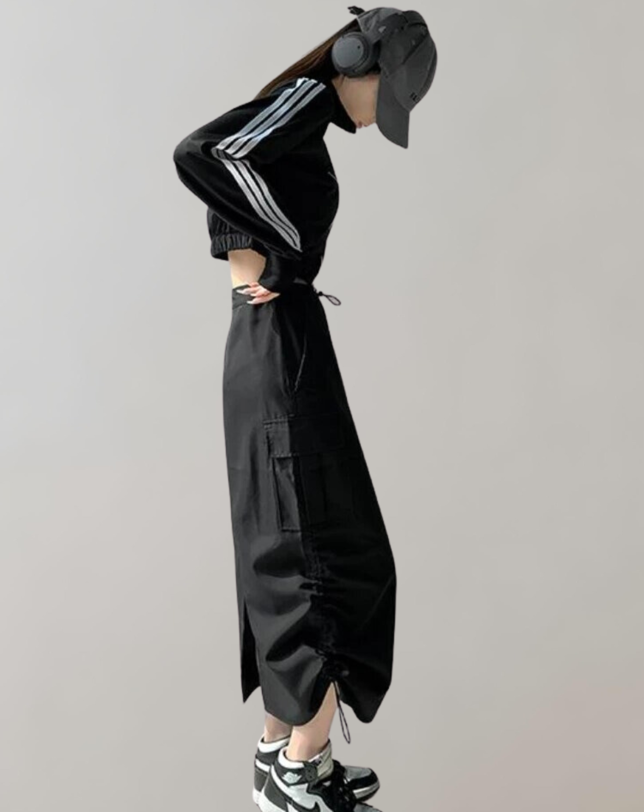 Femke - Midi Skirts  Cargo Hipster