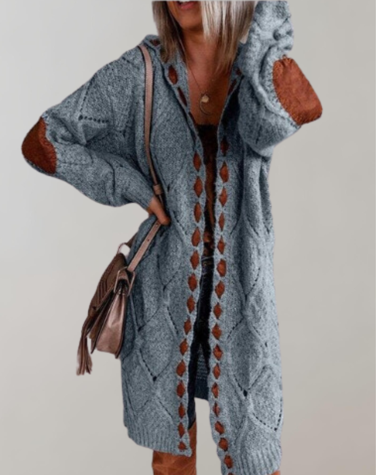 ESMEE - ÜBERGROSSE STRICKJACKE