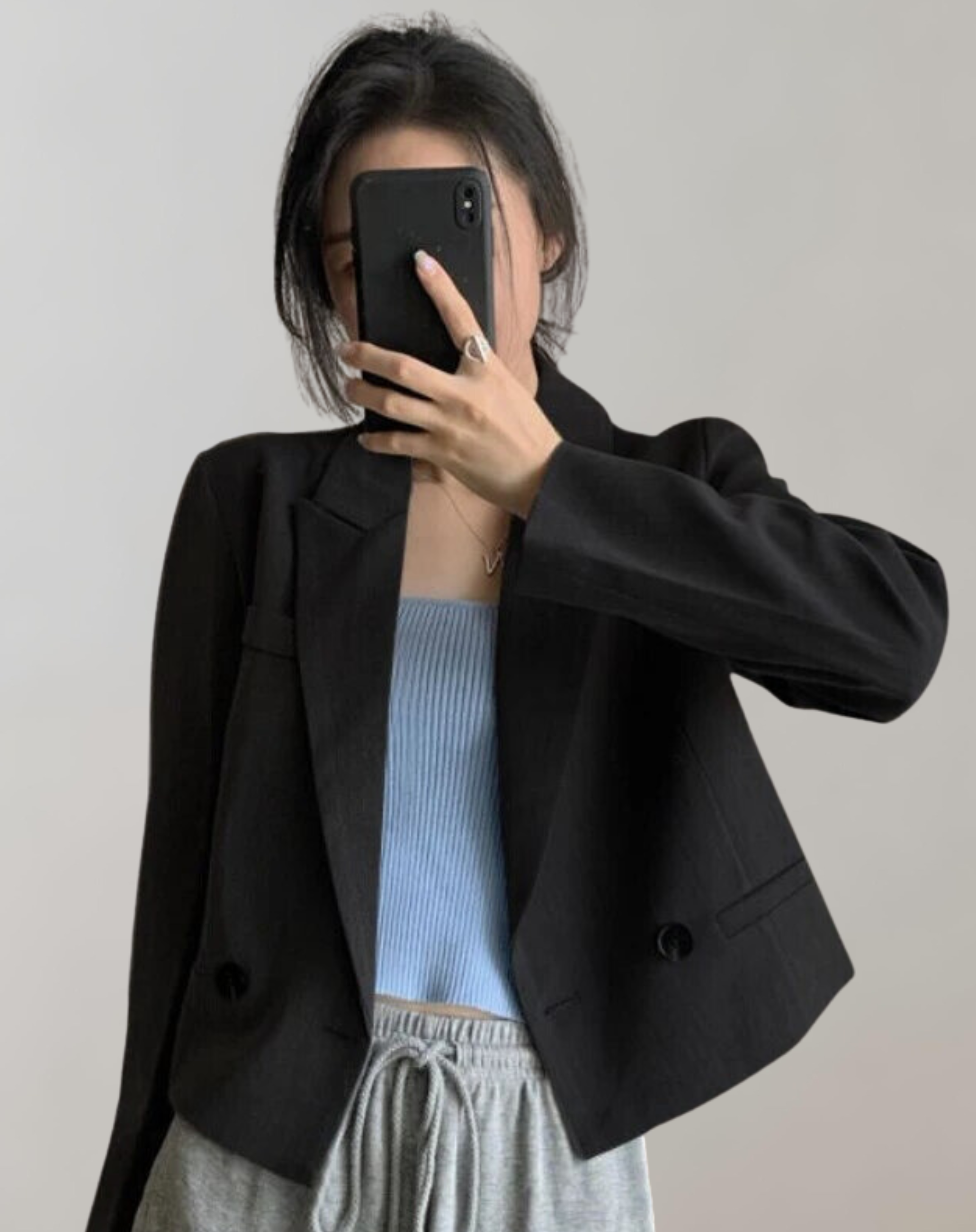 Henrieta - Elegant Solid Pockets Beliebt